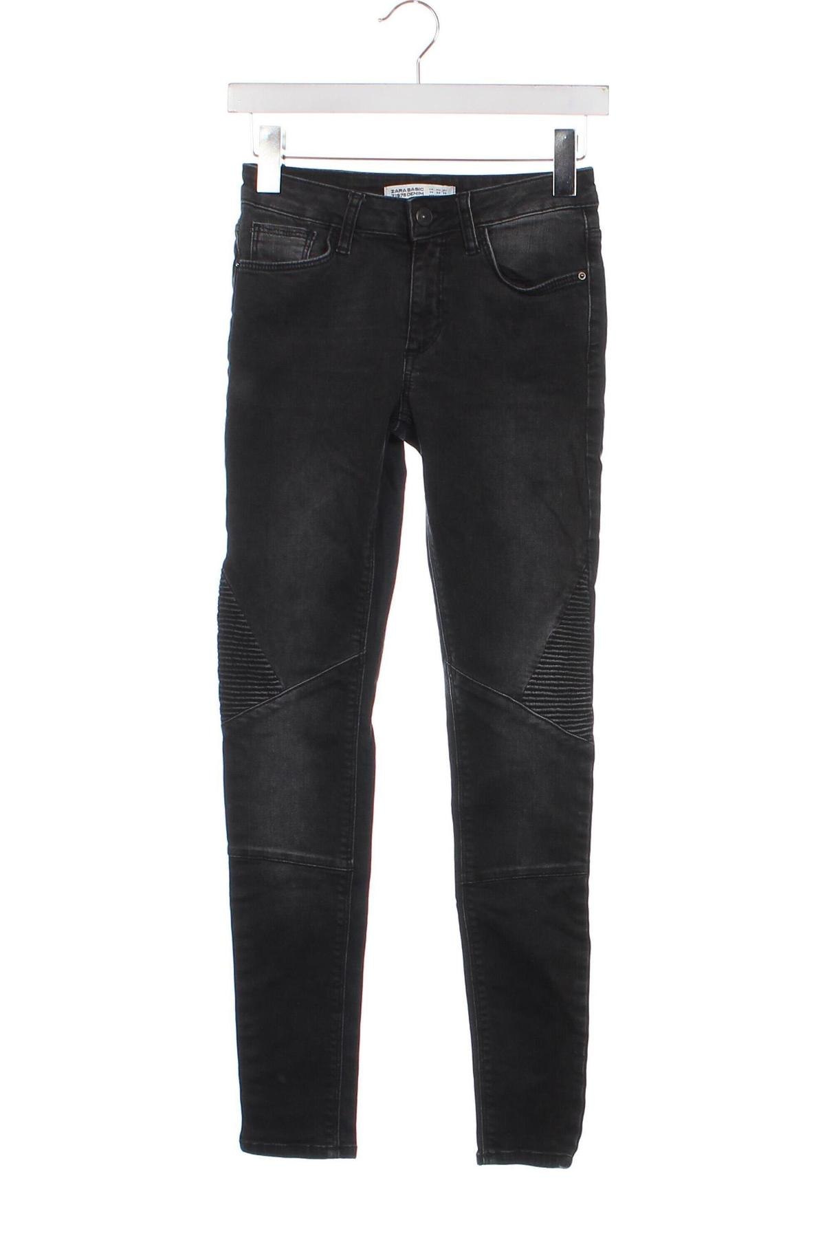 Dámske džínsy  Zara Man, Veľkosť XS, Farba Čierna, Cena  7,98 €