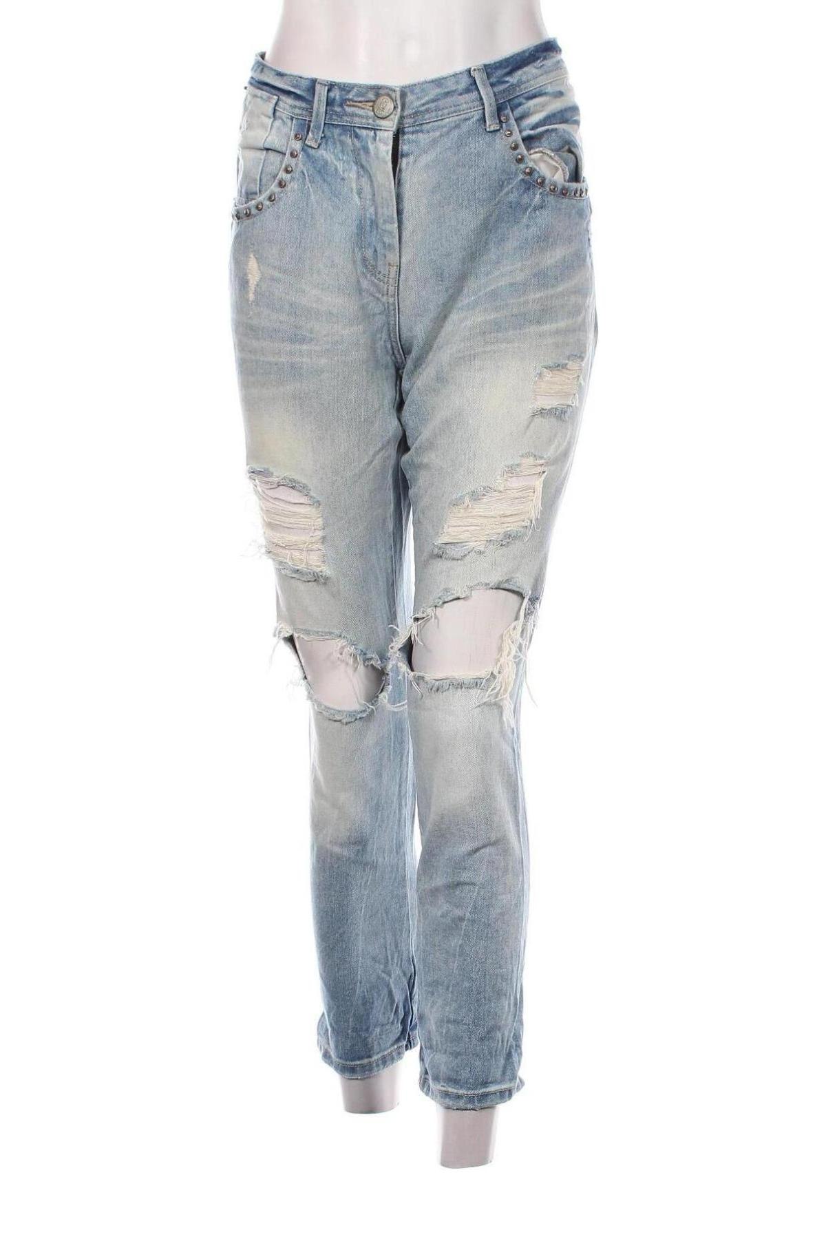 Dámské džíny  Zara Trafaluc, Velikost M, Barva Modrá, Cena  151,00 Kč