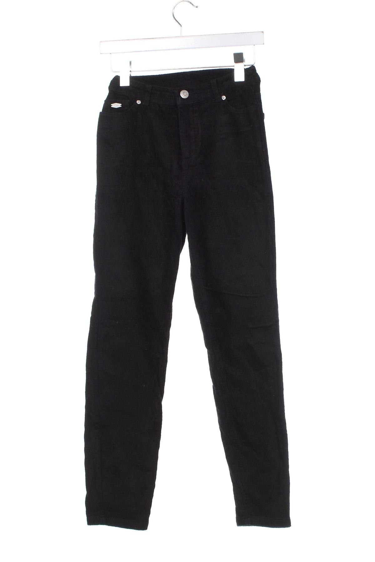 Pantaloni de velvet de femei, Mărime XXS, Culoare Negru, Preț 39,96 Lei