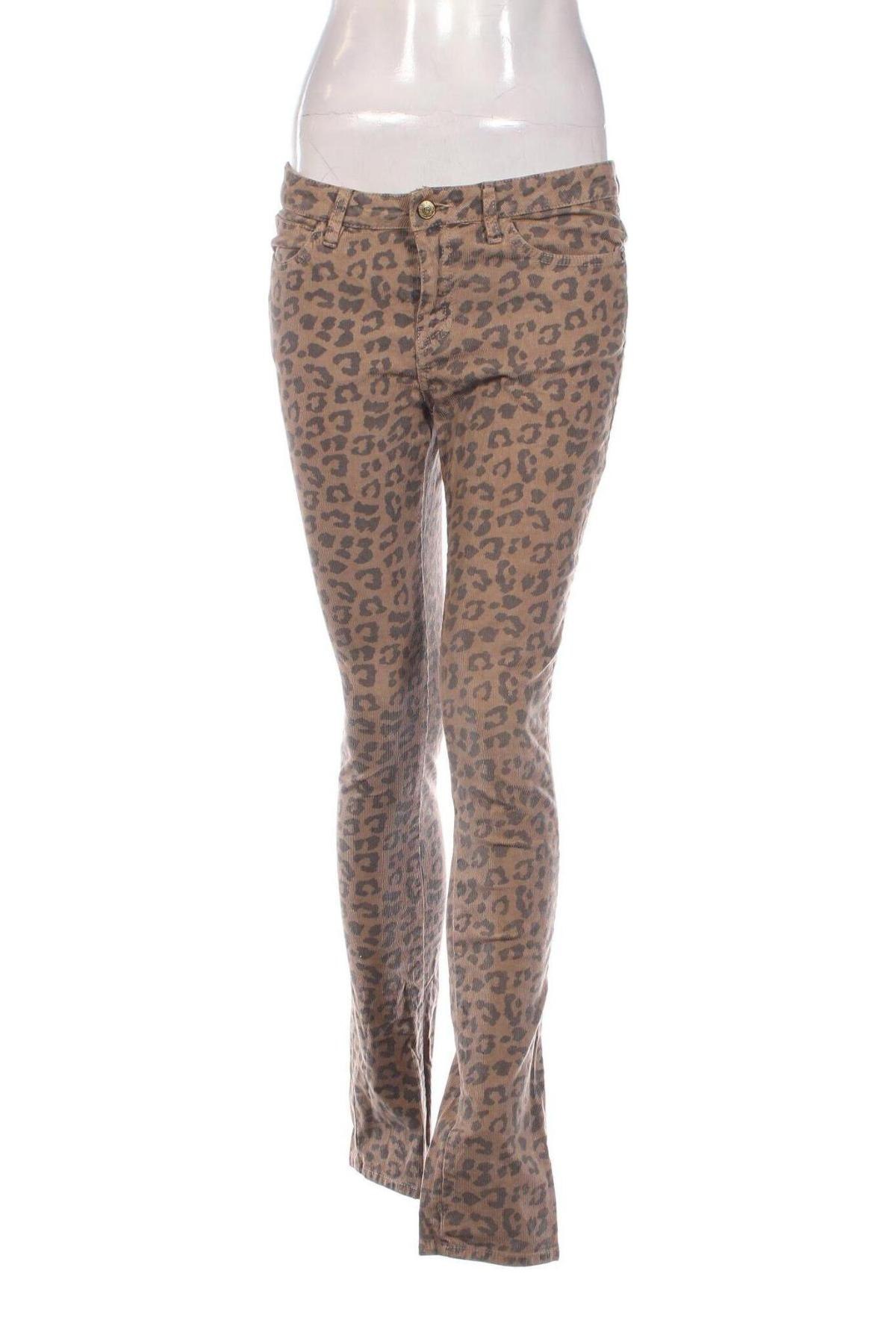 Pantaloni de velvet de femei, Mărime M, Culoare Maro, Preț 122,83 Lei
