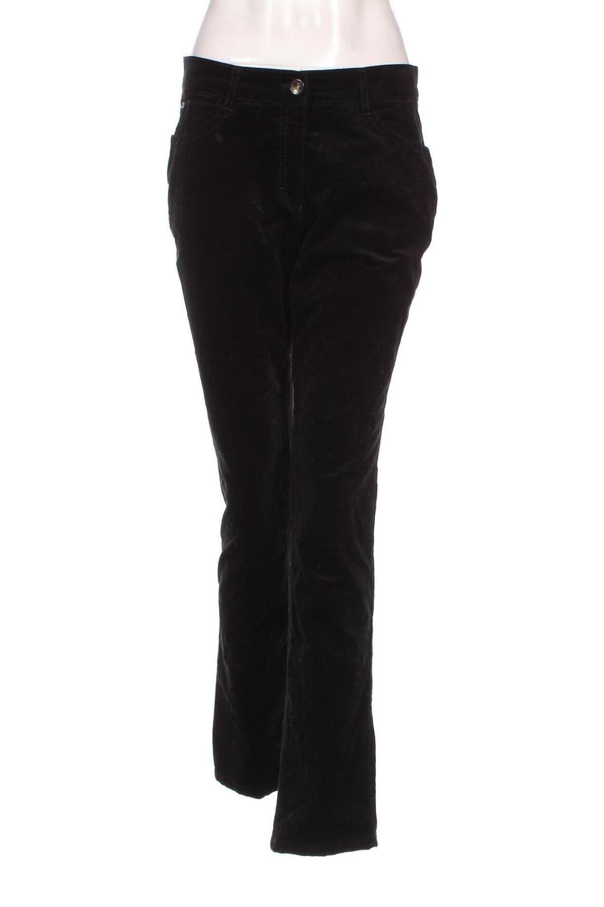 Pantaloni de velvet de femei Brax, Mărime M, Culoare Negru, Preț 24,99 Lei