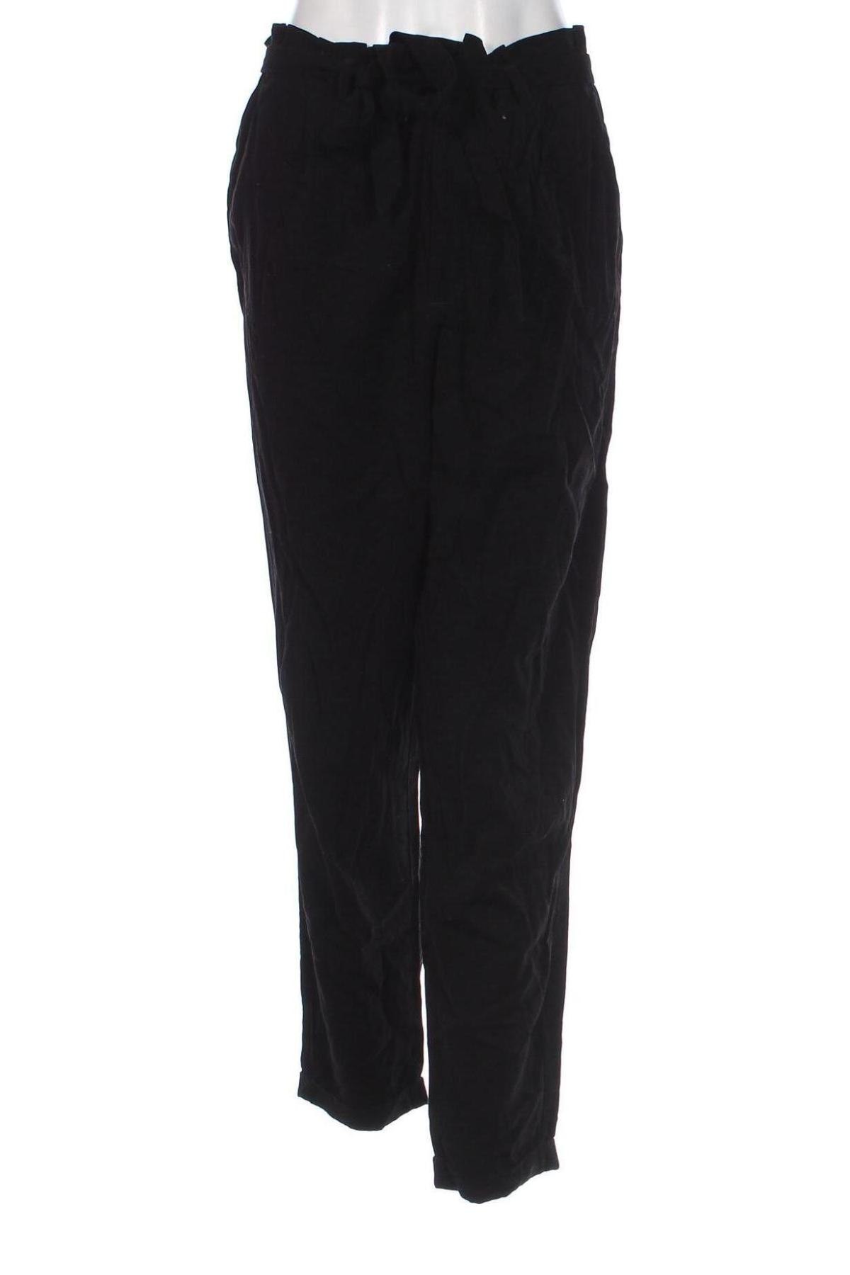 Γυναικείο κοτλέ παντελόνι Clockhouse, Μέγεθος XL, Χρώμα Μαύρο, Τιμή 8,07 €