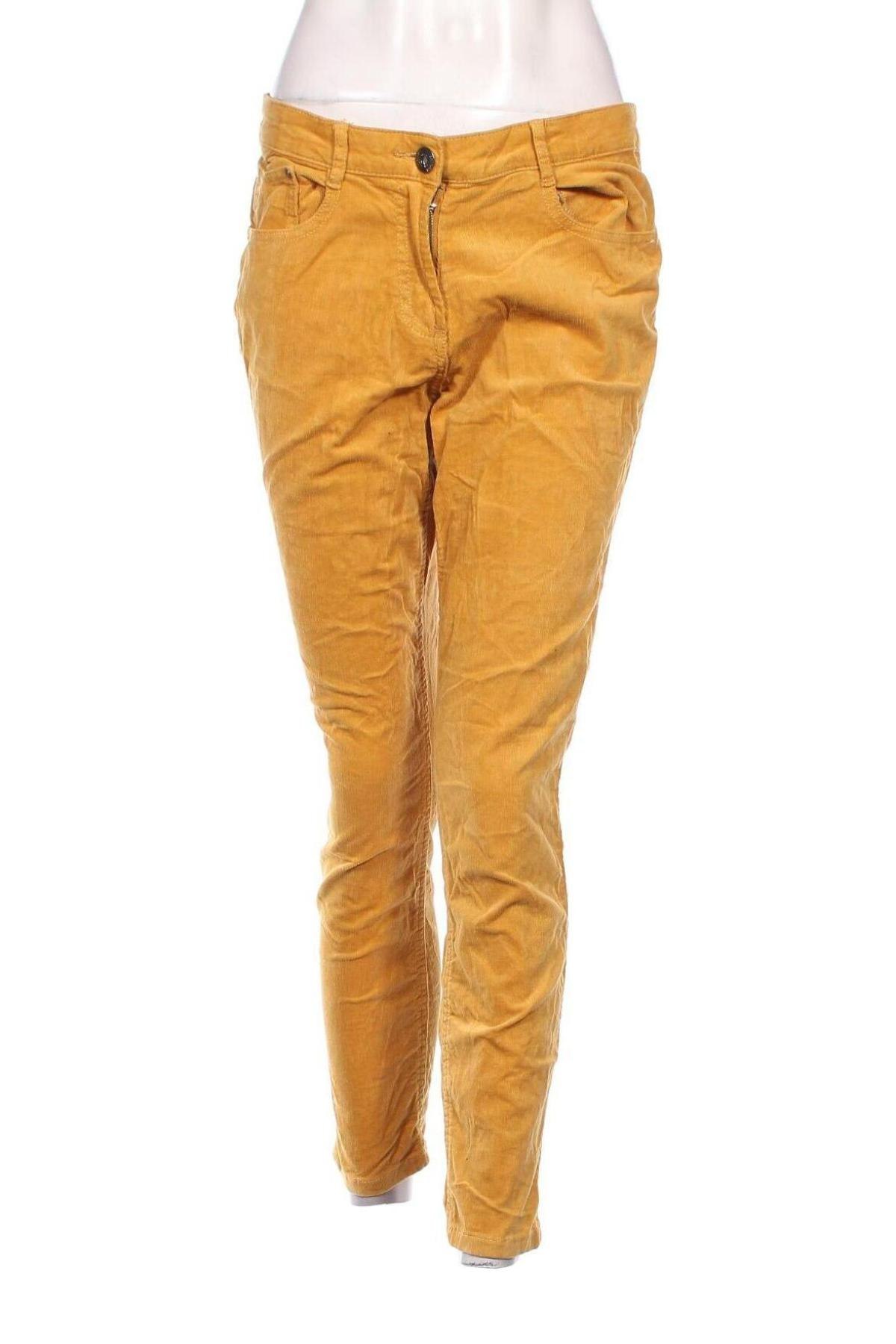 Дамски джинси Gina Benotti, Размер M, Цвят Жълт, Цена 7,25 лв.
