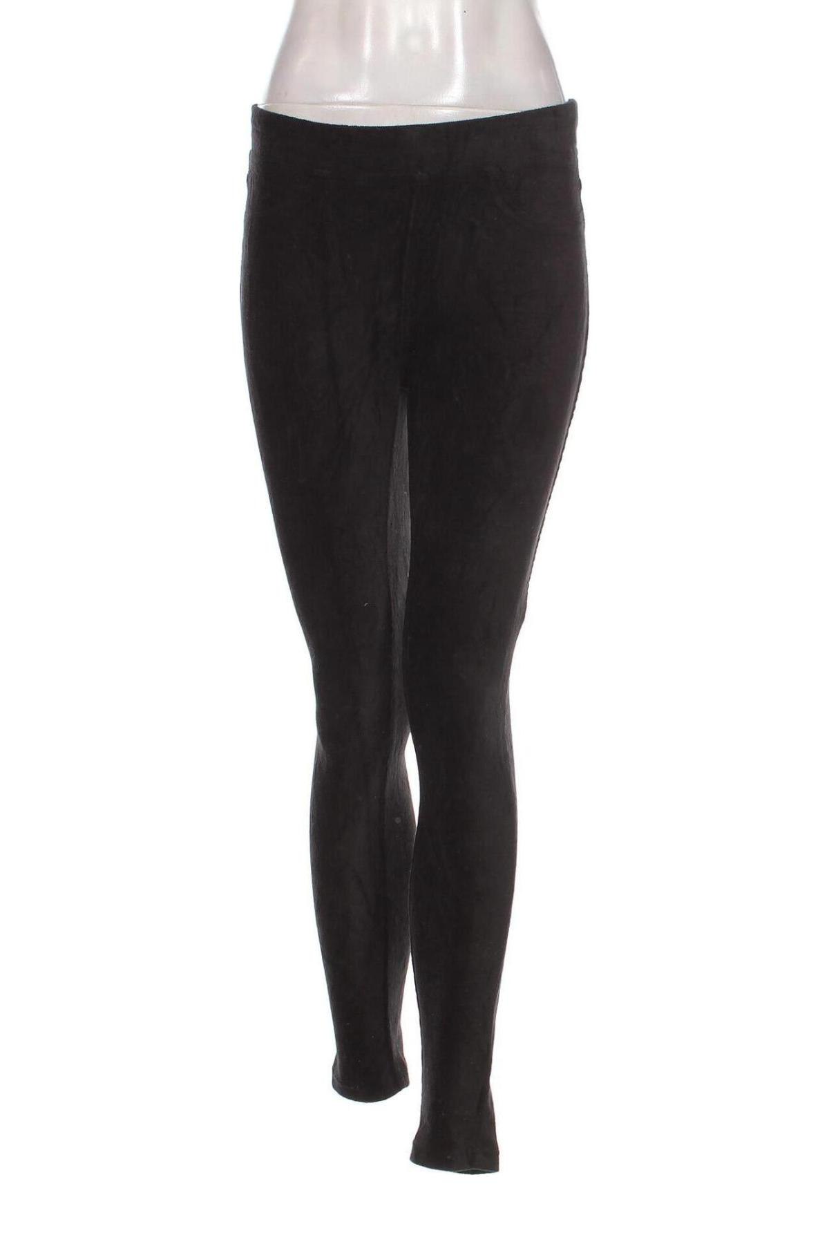 Pantaloni de velvet de femei Laura Torelli, Mărime S, Culoare Negru, Preț 21,99 Lei