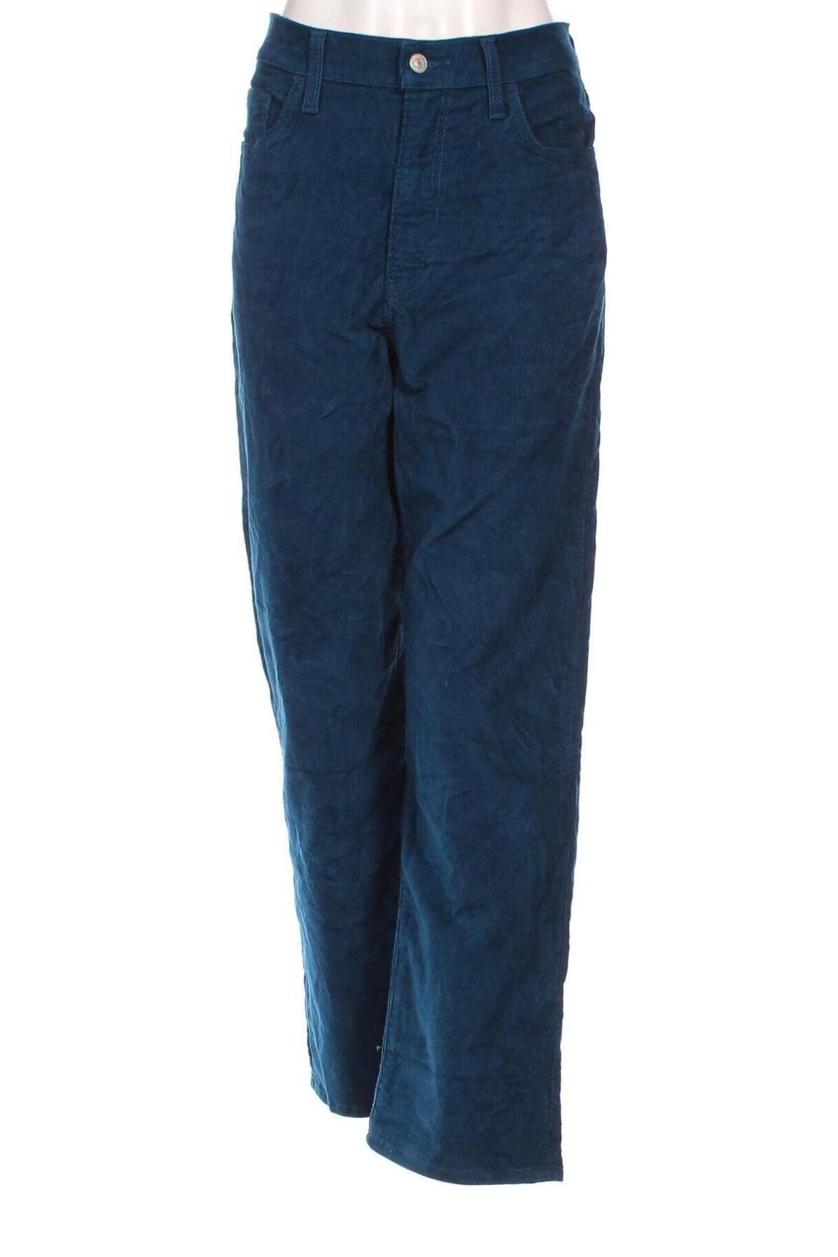 Pantaloni de velvet de femei Levi's, Mărime M, Culoare Albastru, Preț 111,84 Lei