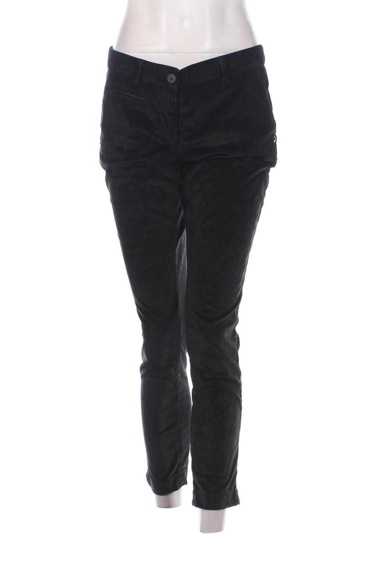 Pantaloni de velvet de femei Mason's, Mărime M, Culoare Negru, Preț 93,67 Lei