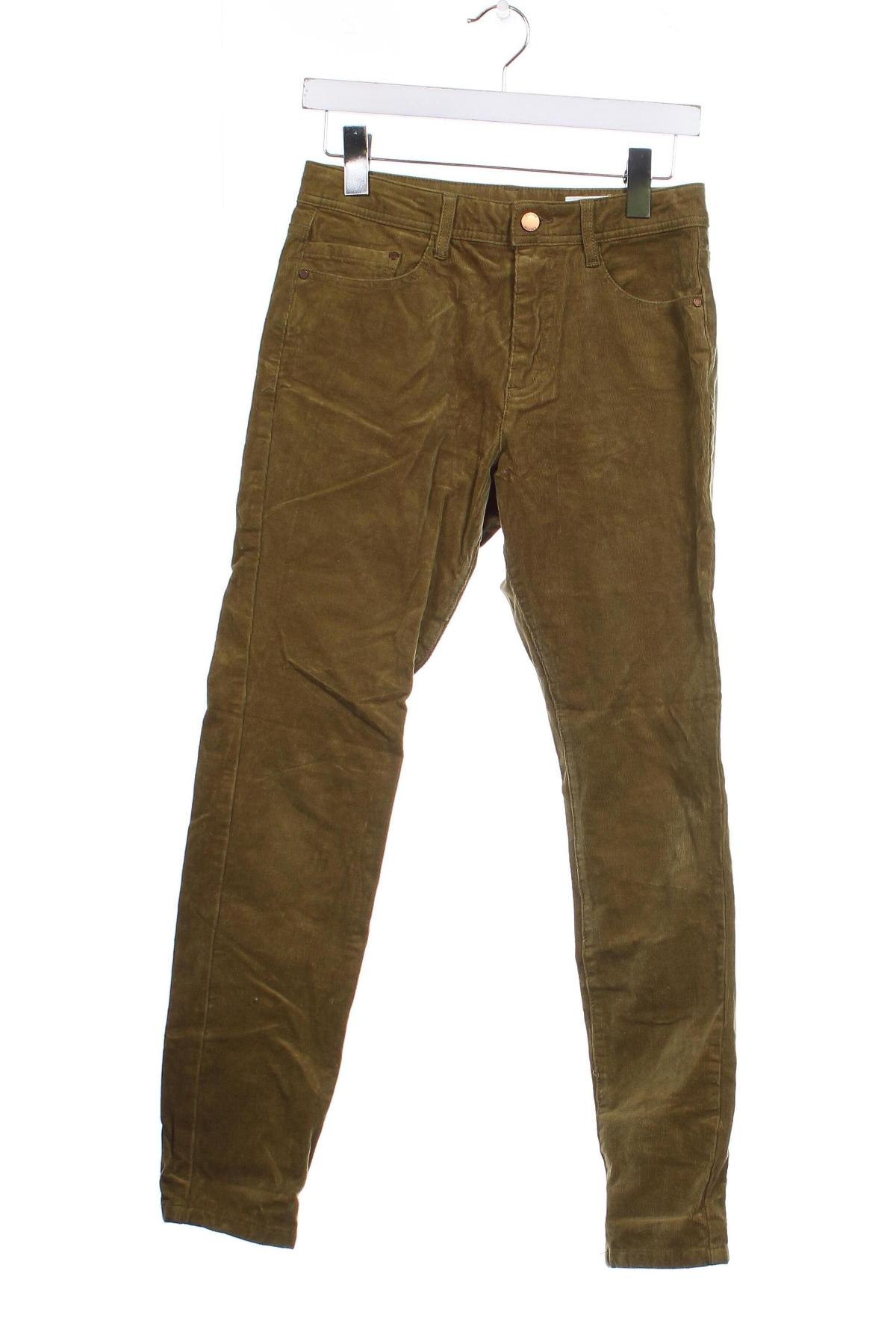 Γυναικείο κοτλέ παντελόνι S.Oliver, Μέγεθος S, Χρώμα Πράσινο, Τιμή 8,37 €