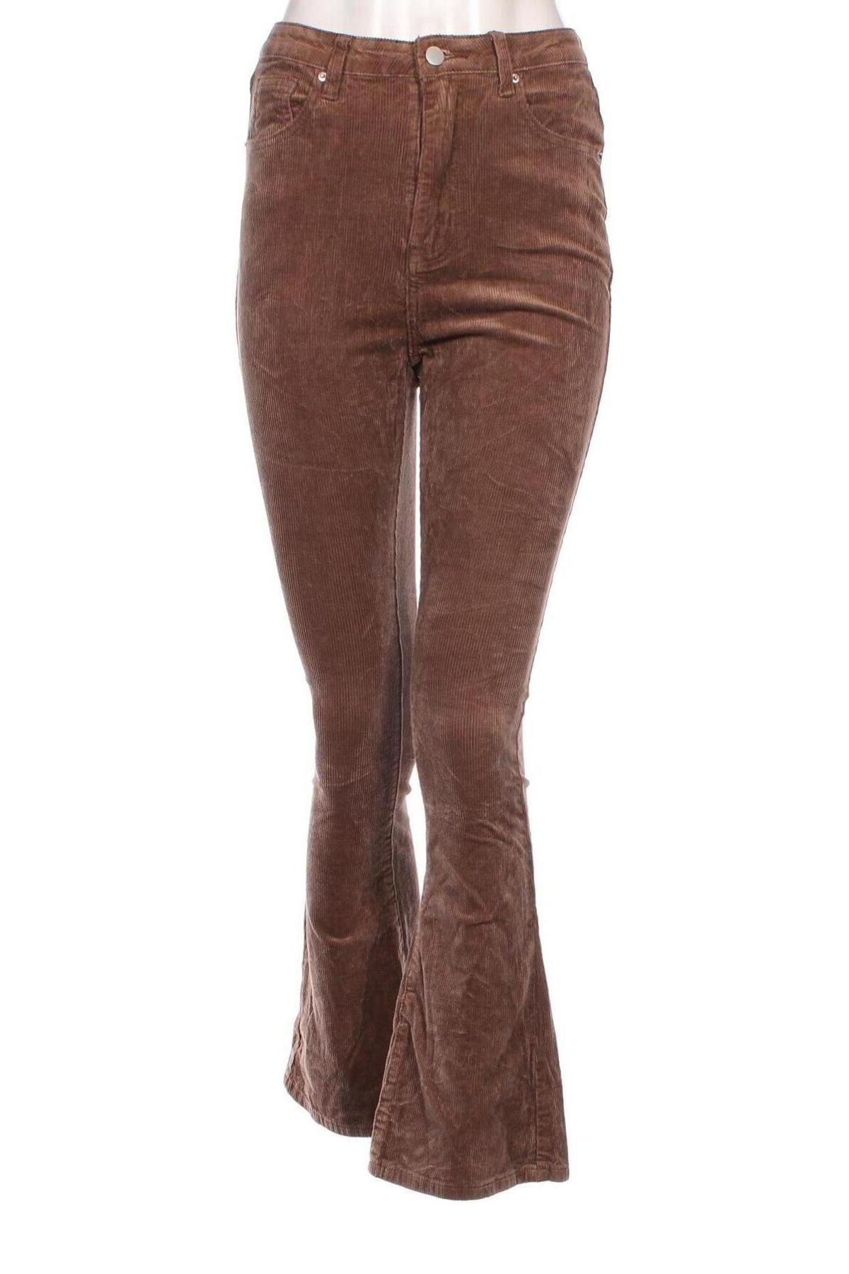 Дамски джинси SHEIN, Размер S, Цвят Кафяв, Цена 7,25 лв.