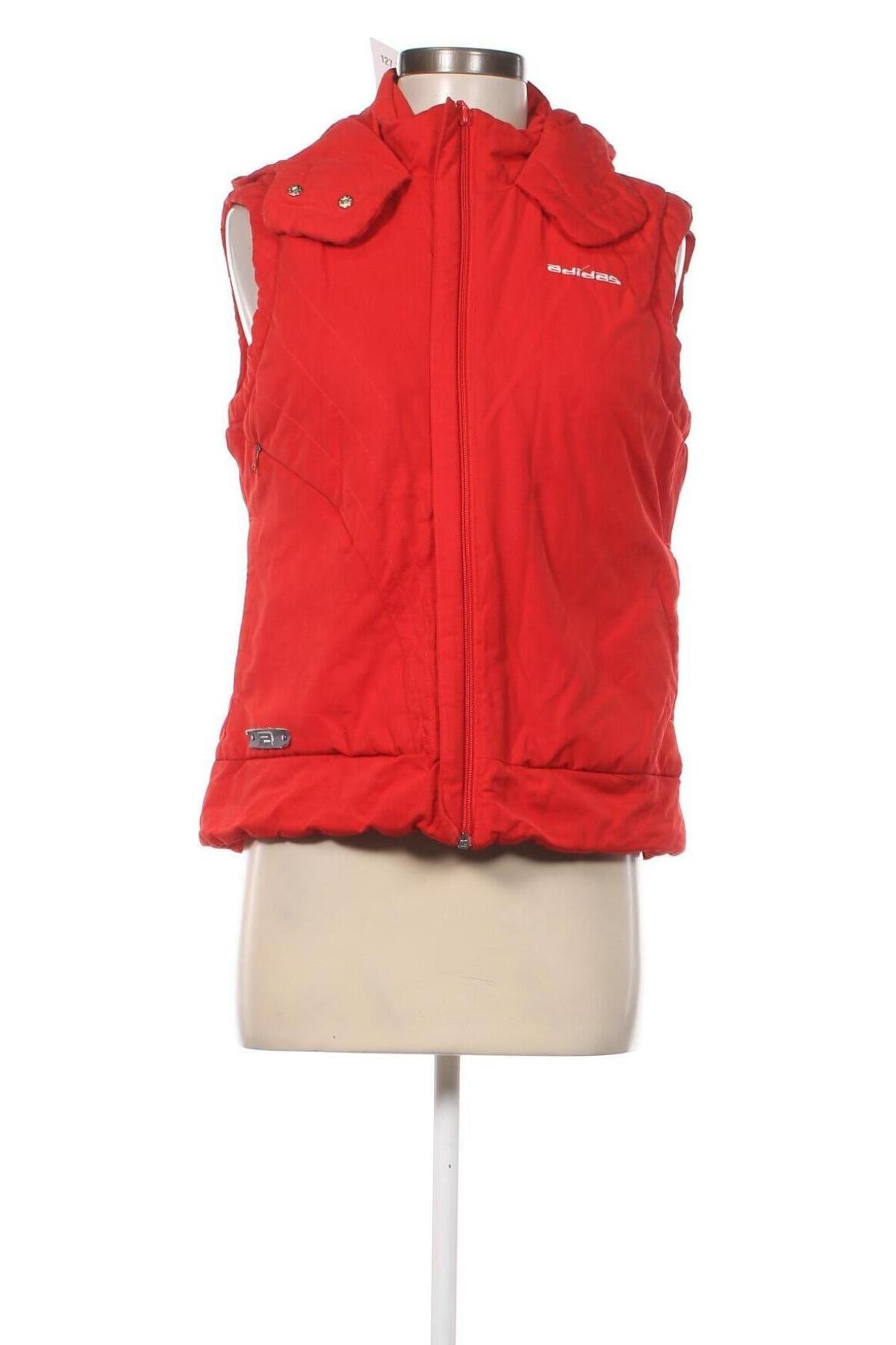 Γυναικείο γιλέκο Adidas, Μέγεθος M, Χρώμα Κόκκινο, Τιμή 16,69 €