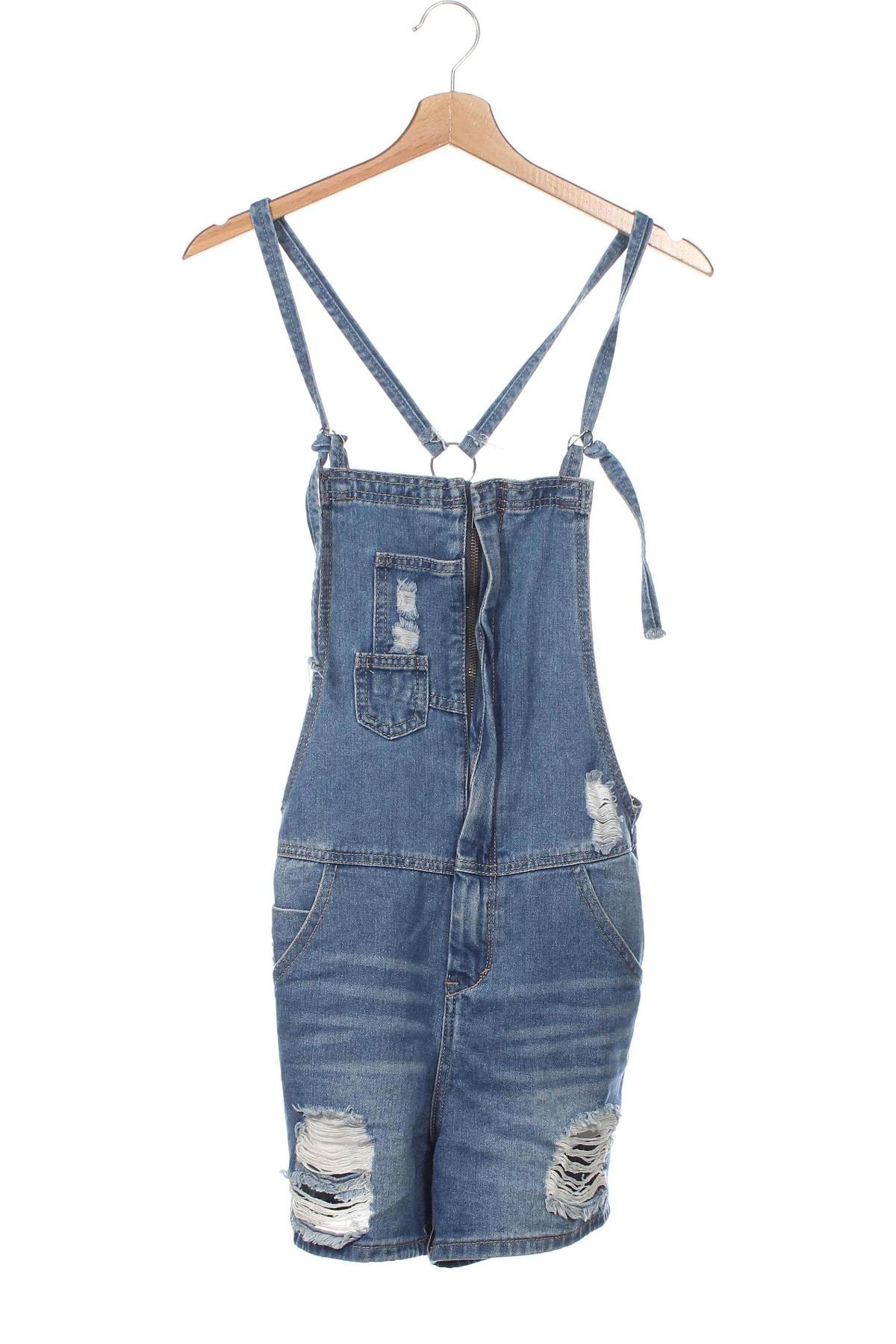 Damen Overall Cropp, Größe XS, Farbe Blau, Preis € 5,99