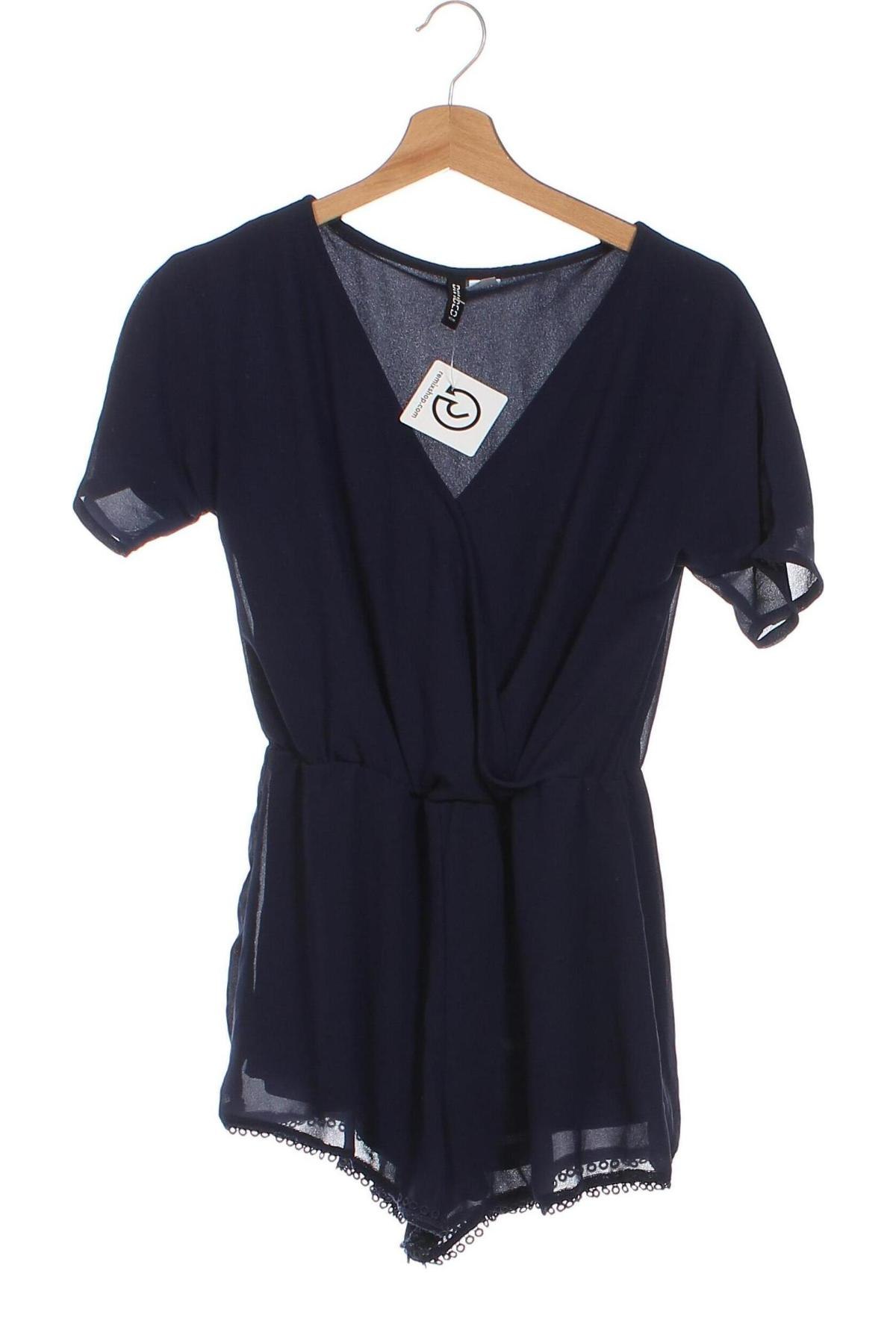 Damen Overall H&M Divided, Größe XS, Farbe Blau, Preis 10,77 €