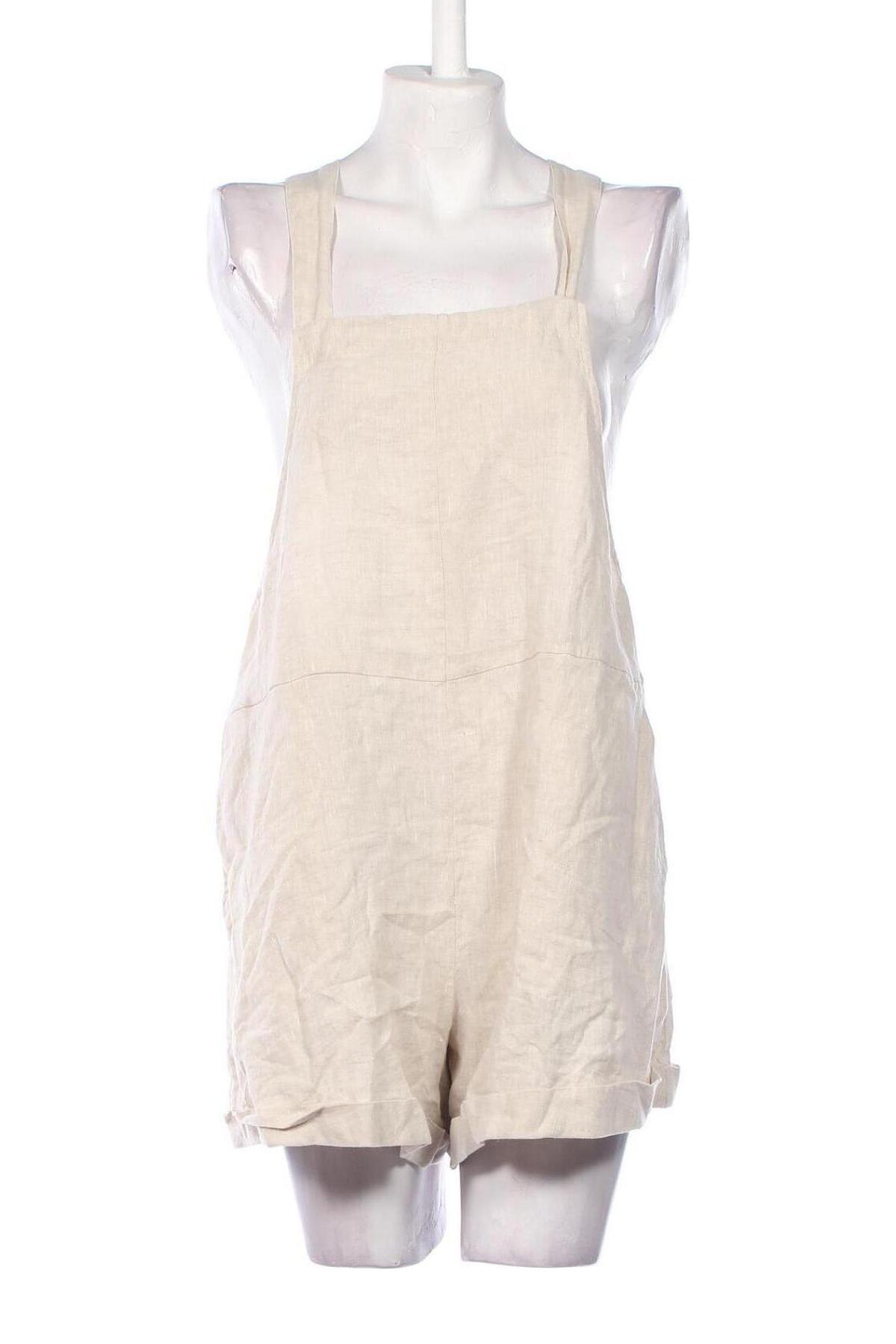 Damen Overall Oysho, Größe M, Farbe Beige, Preis € 63,92