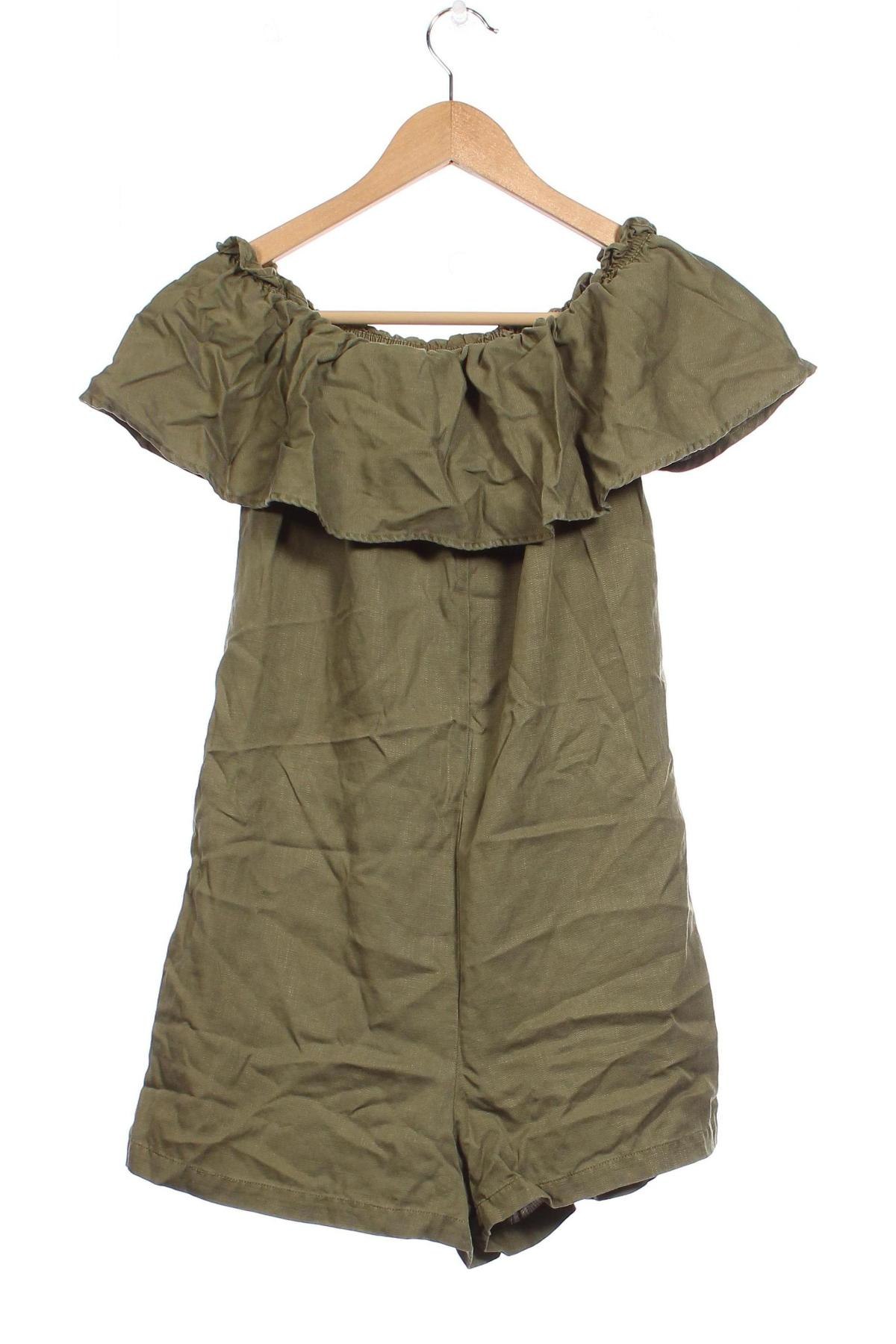 Damen Overall Zara, Größe XS, Farbe Grün, Preis 14,26 €