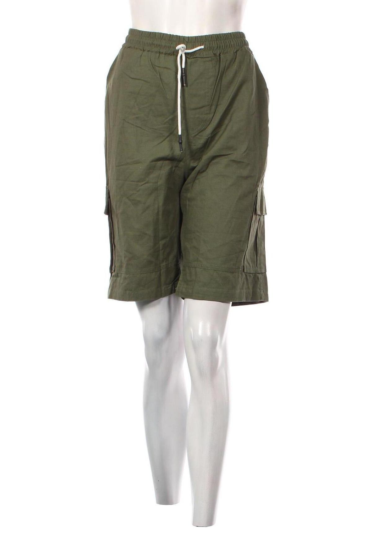 Γυναικείο κοντό παντελόνι, Μέγεθος 3XL, Χρώμα Πράσινο, Τιμή 12,46 €