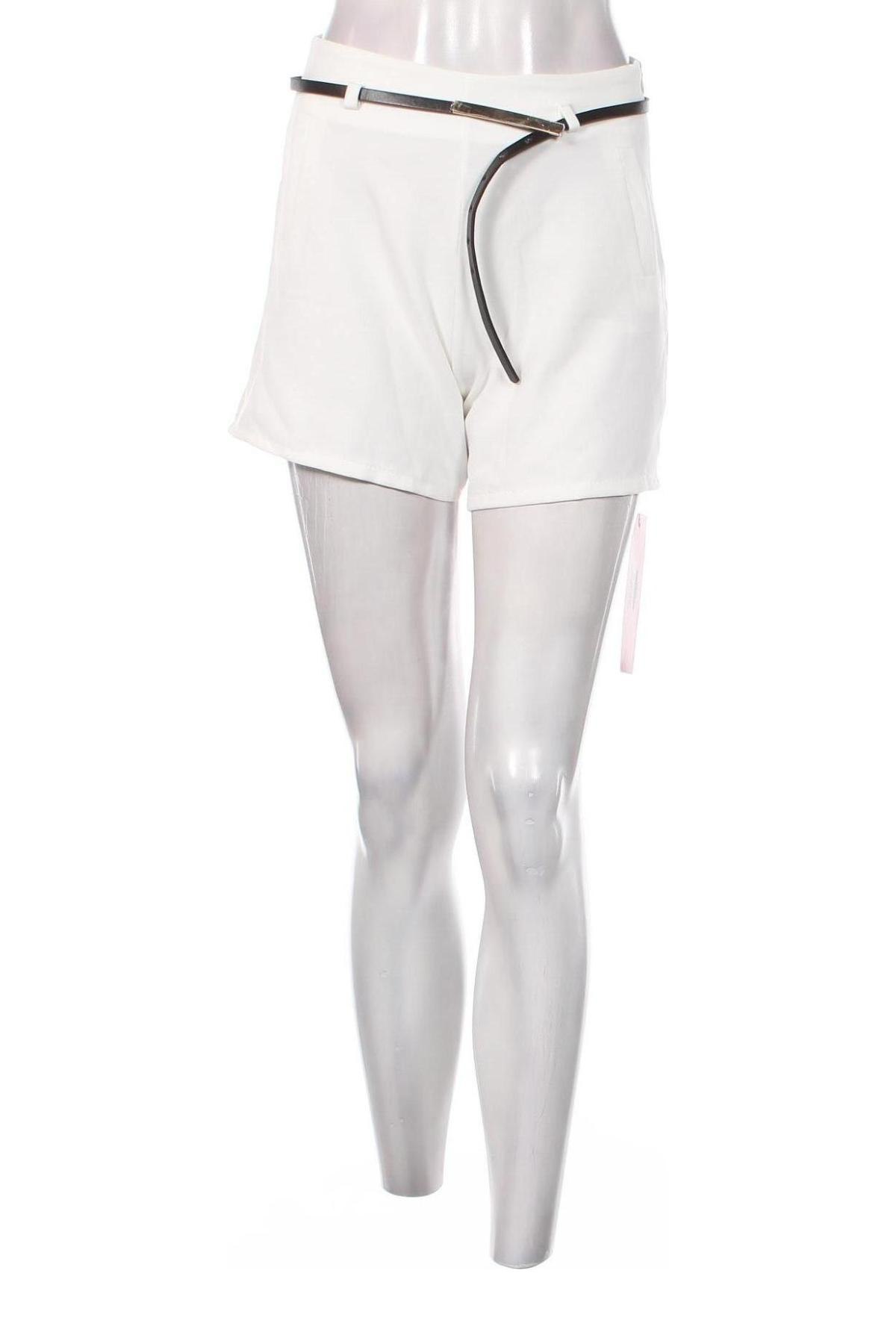 Дамски къс панталон, Размер M, Цвят Бял, Цена 17,65 лв.