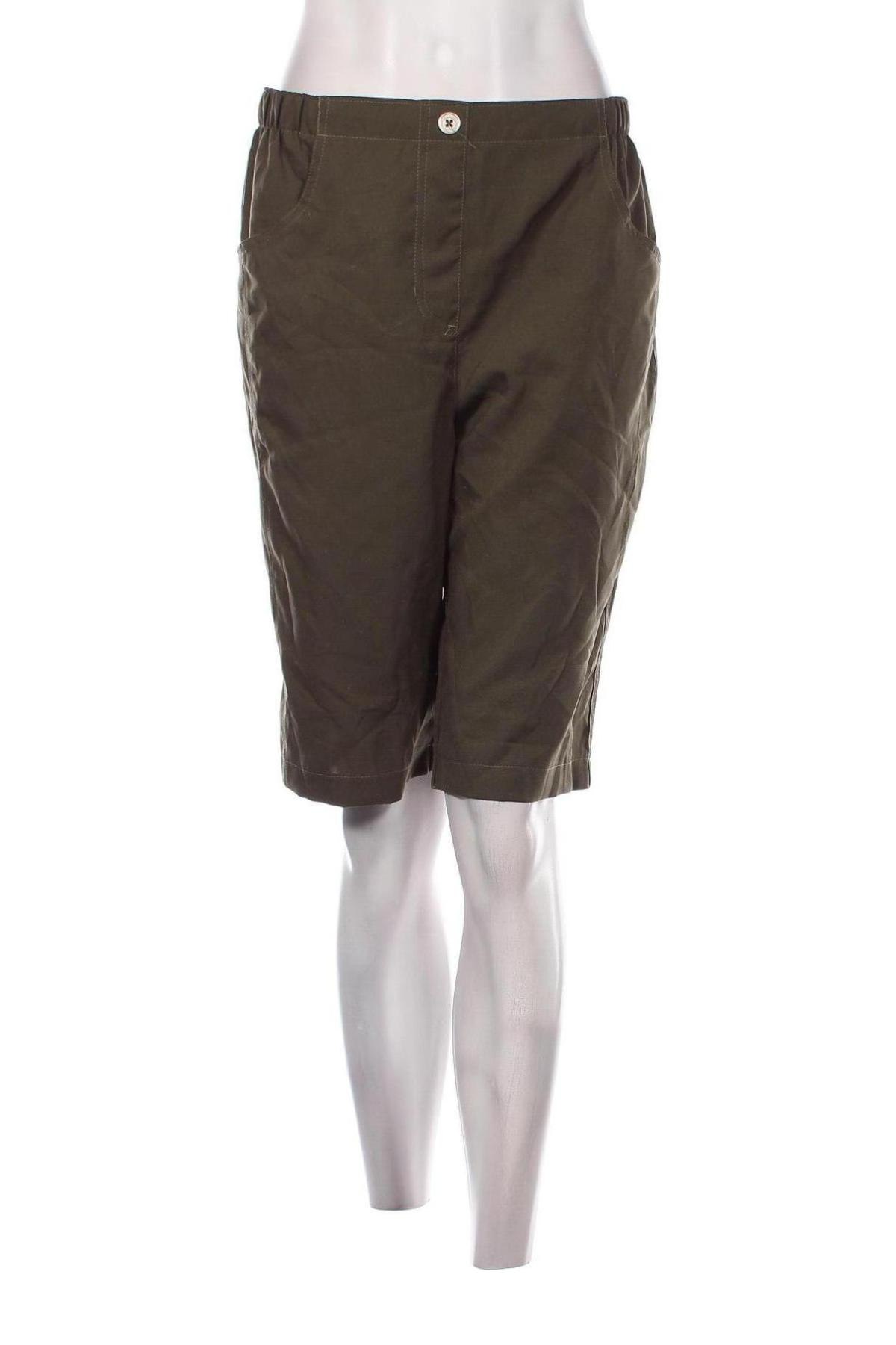 Γυναικείο κοντό παντελόνι, Μέγεθος L, Χρώμα Πράσινο, Τιμή 6,35 €