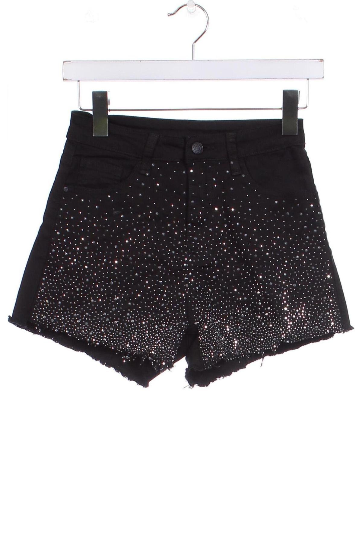 Γυναικείο κοντό παντελόνι, Μέγεθος XS, Χρώμα Μαύρο, Τιμή 11,75 €