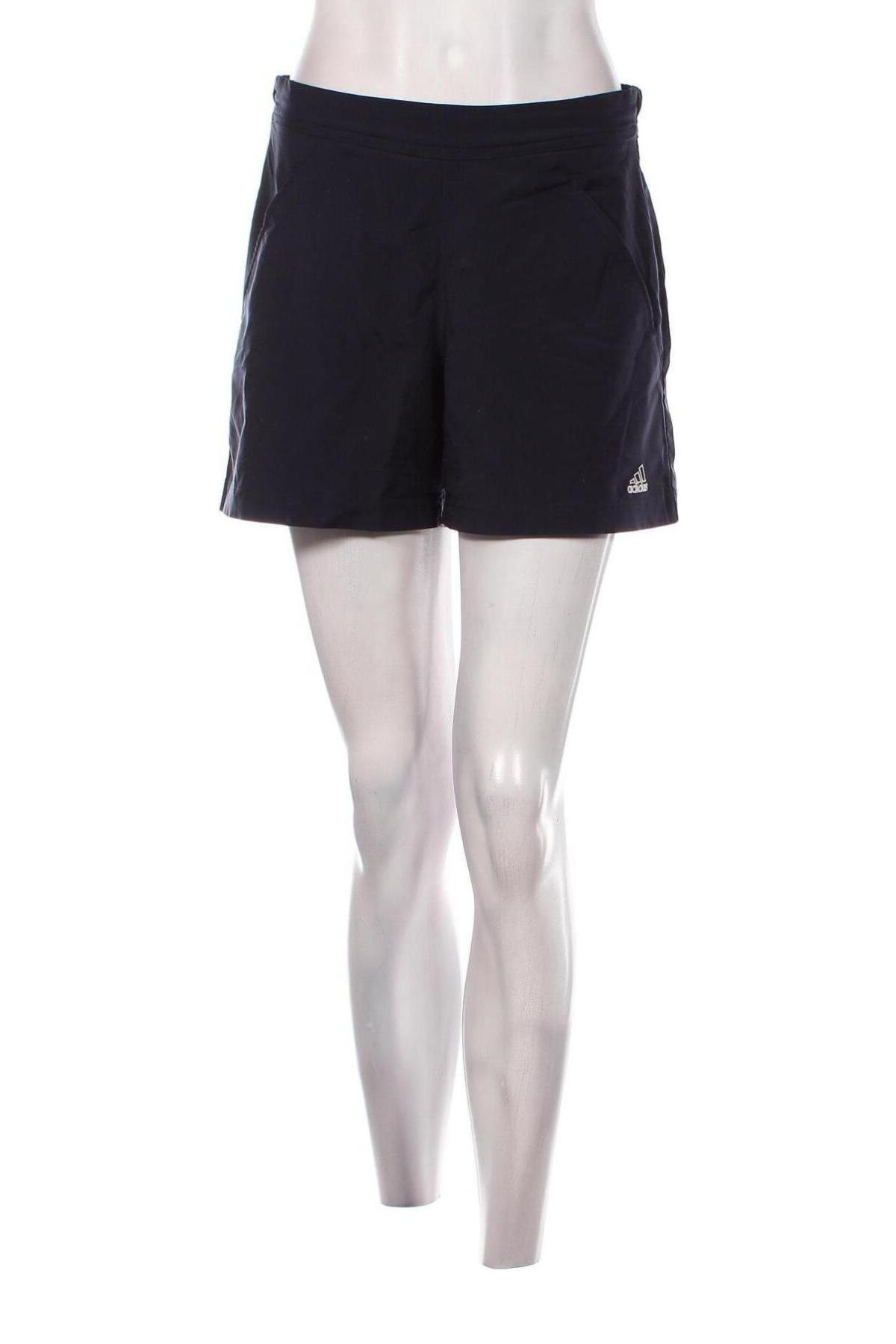 Γυναικείο κοντό παντελόνι Adidas, Μέγεθος S, Χρώμα Μπλέ, Τιμή 21,03 €