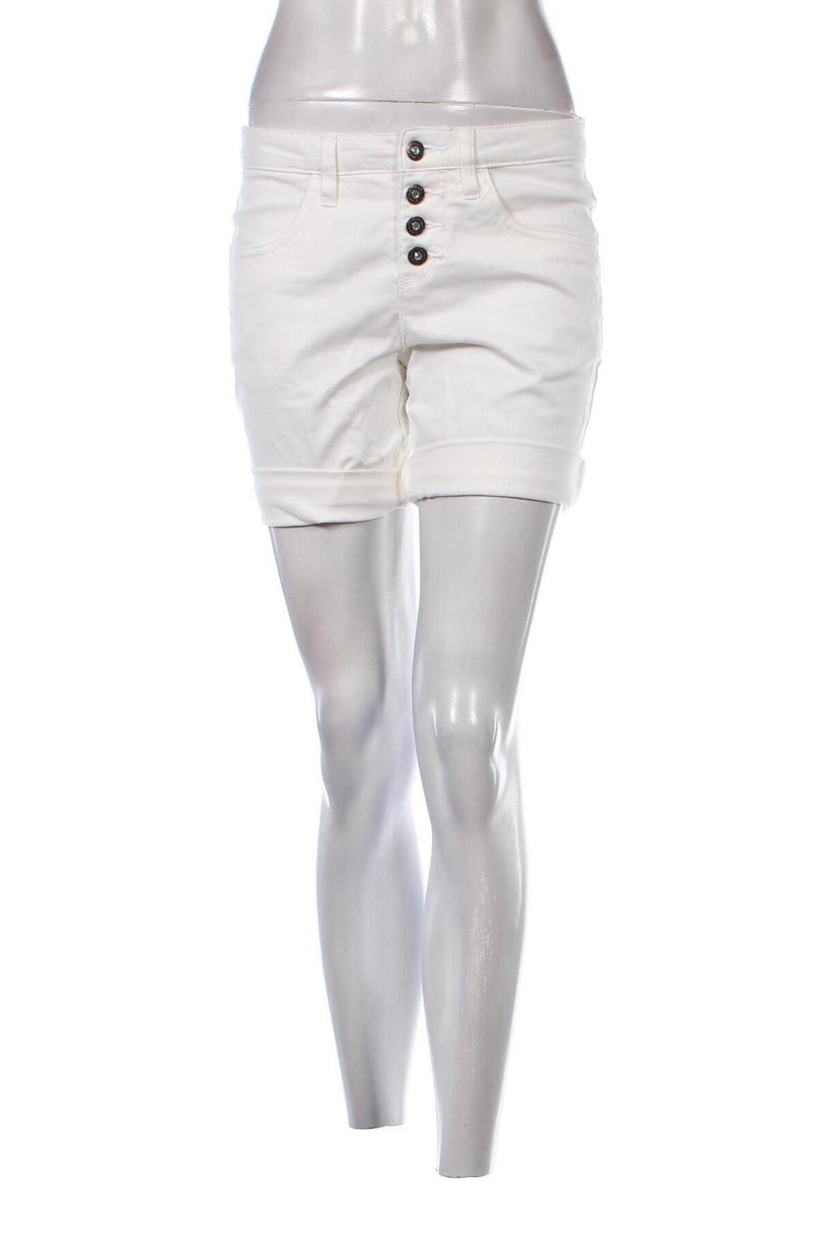 Pantaloni scurți de femei Body Flirt, Mărime M, Culoare Alb, Preț 62,50 Lei
