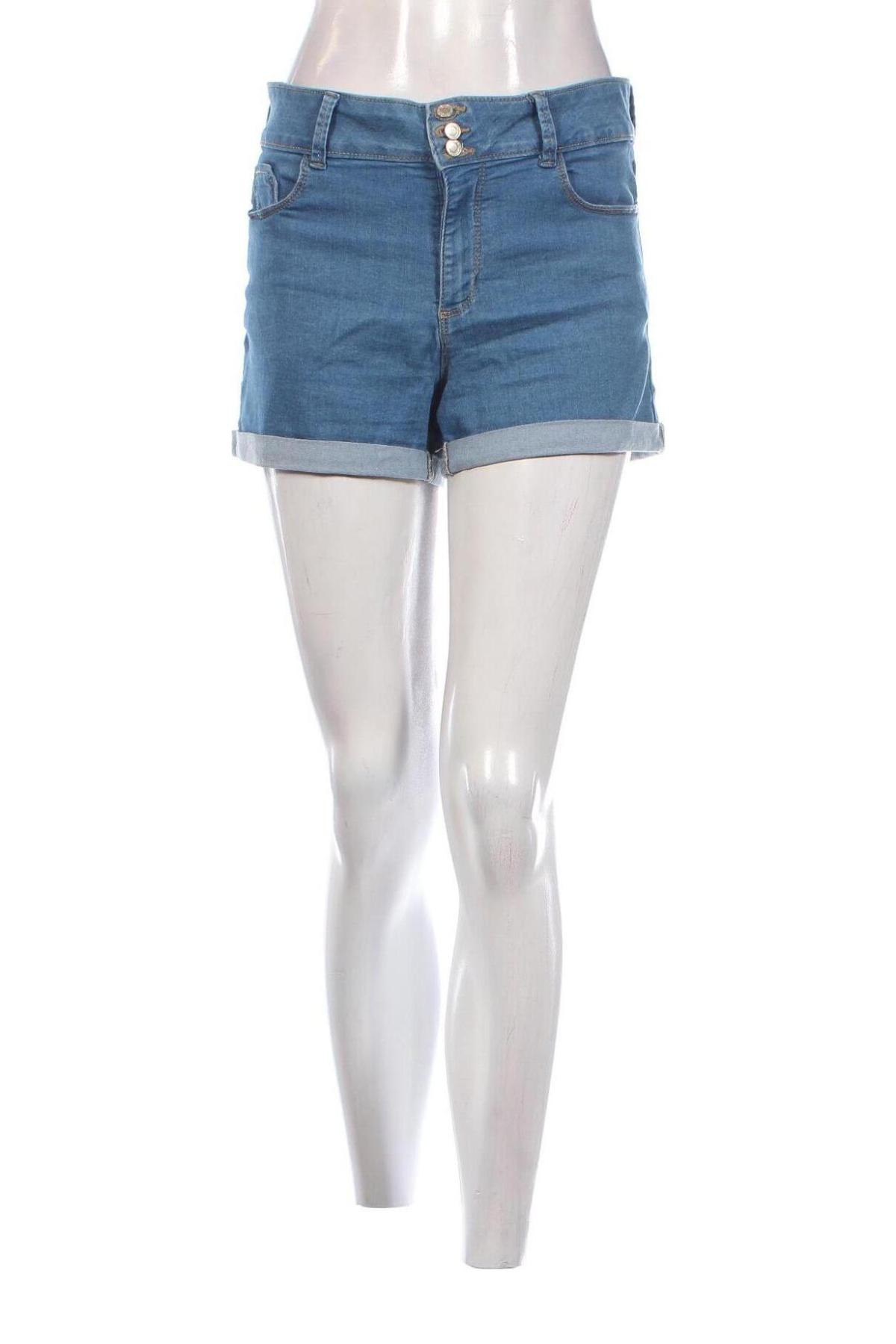Pantaloni scurți de femei Clockhouse, Mărime M, Culoare Albastru, Preț 40,41 Lei