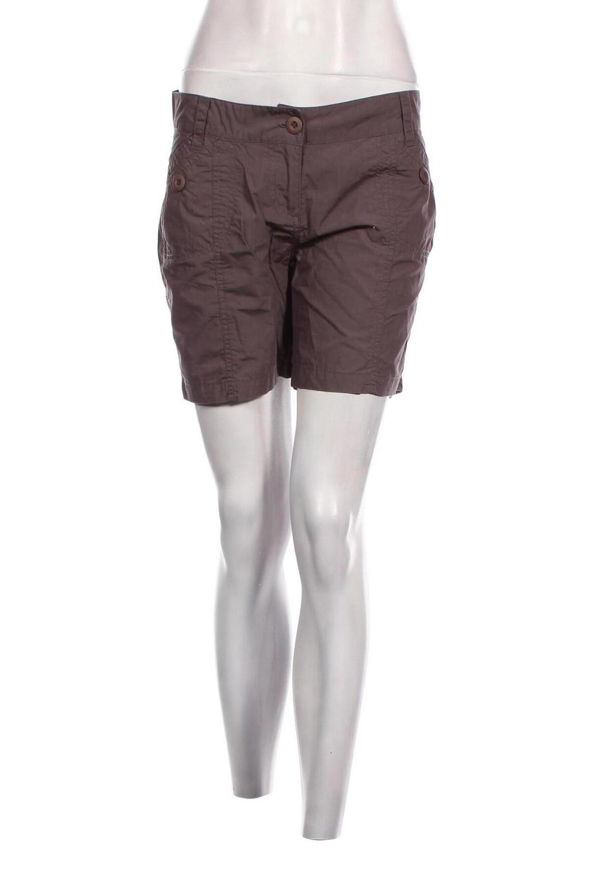 Γυναικείο κοντό παντελόνι Double, Μέγεθος M, Χρώμα Γκρί, Τιμή 12,06 €
