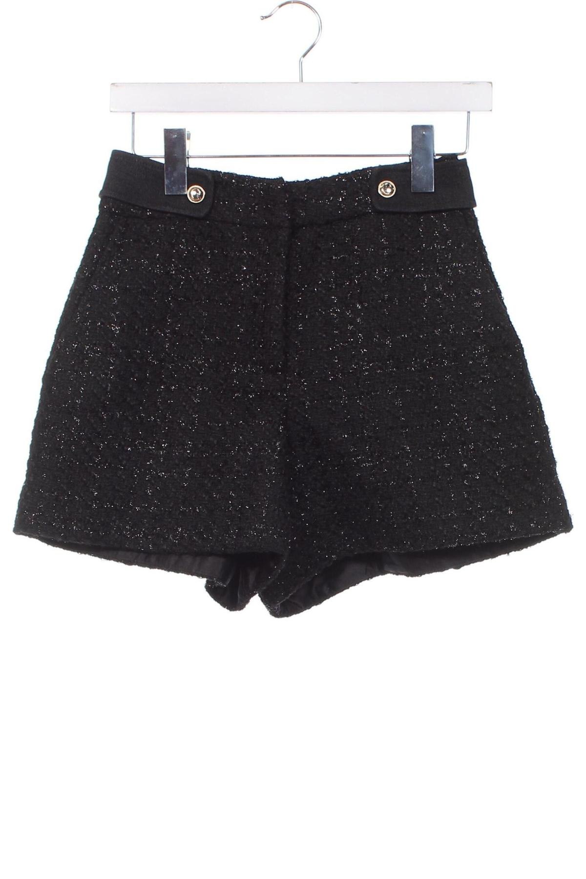 Γυναικείο κοντό παντελόνι Guess, Μέγεθος XS, Χρώμα Μαύρο, Τιμή 44,23 €