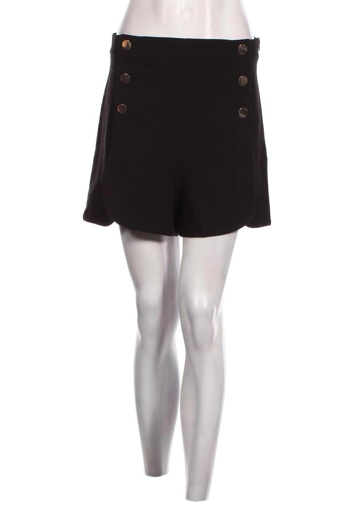 Γυναικείο κοντό παντελόνι H&M, Μέγεθος M, Χρώμα Μαύρο, Τιμή 9,62 €