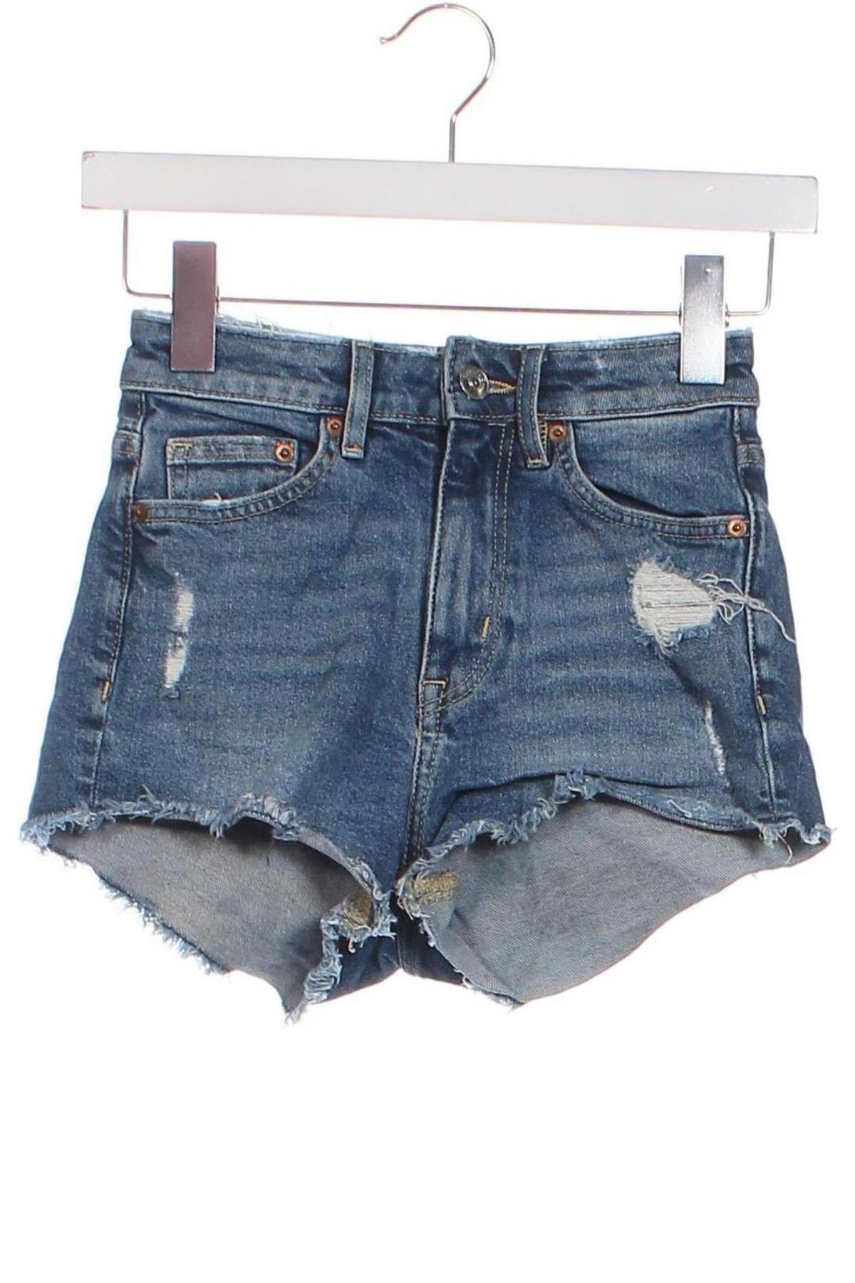 Damen Shorts H&M Divided, Größe XXS, Farbe Blau, Preis € 13,22