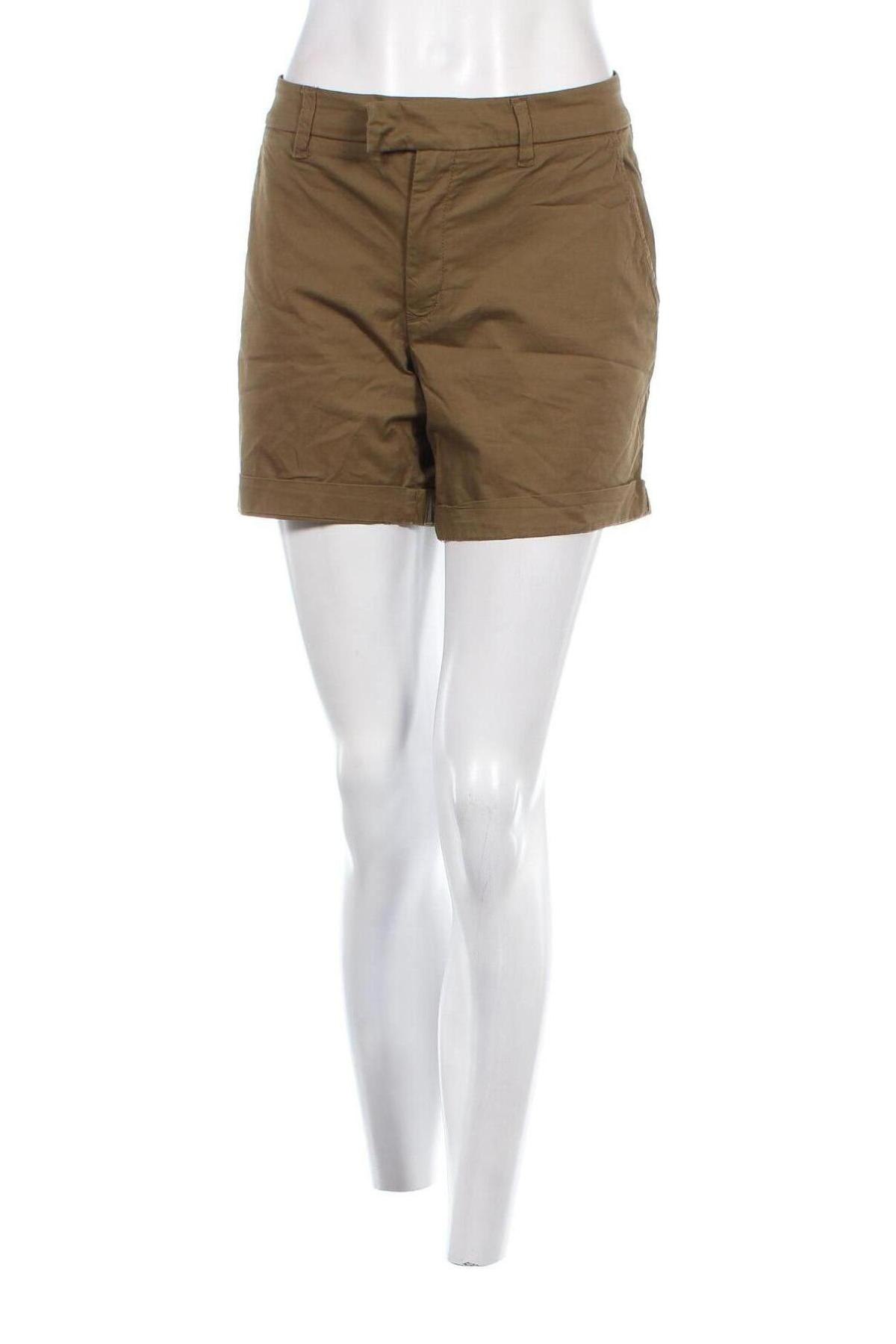 Дамски къс панталон H&M L.O.G.G., Размер M, Цвят Зелен, Цена 7,60 лв.