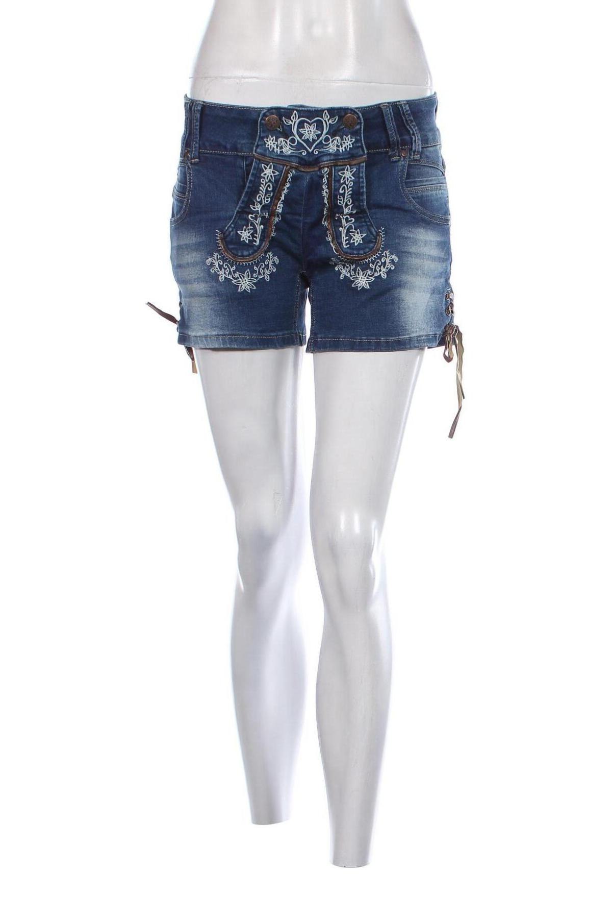 Γυναικείο κοντό παντελόνι Haily`s, Μέγεθος S, Χρώμα Μπλέ, Τιμή 7,36 €