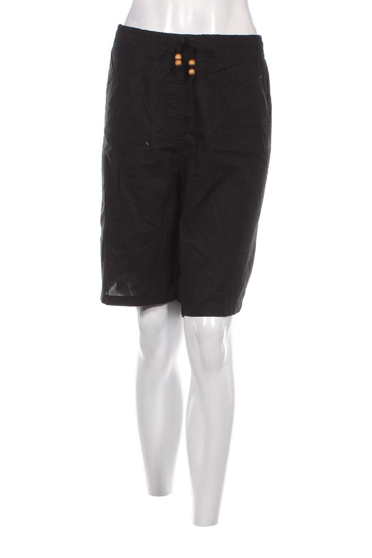 Γυναικείο κοντό παντελόνι Janina, Μέγεθος 4XL, Χρώμα Μαύρο, Τιμή 11,75 €