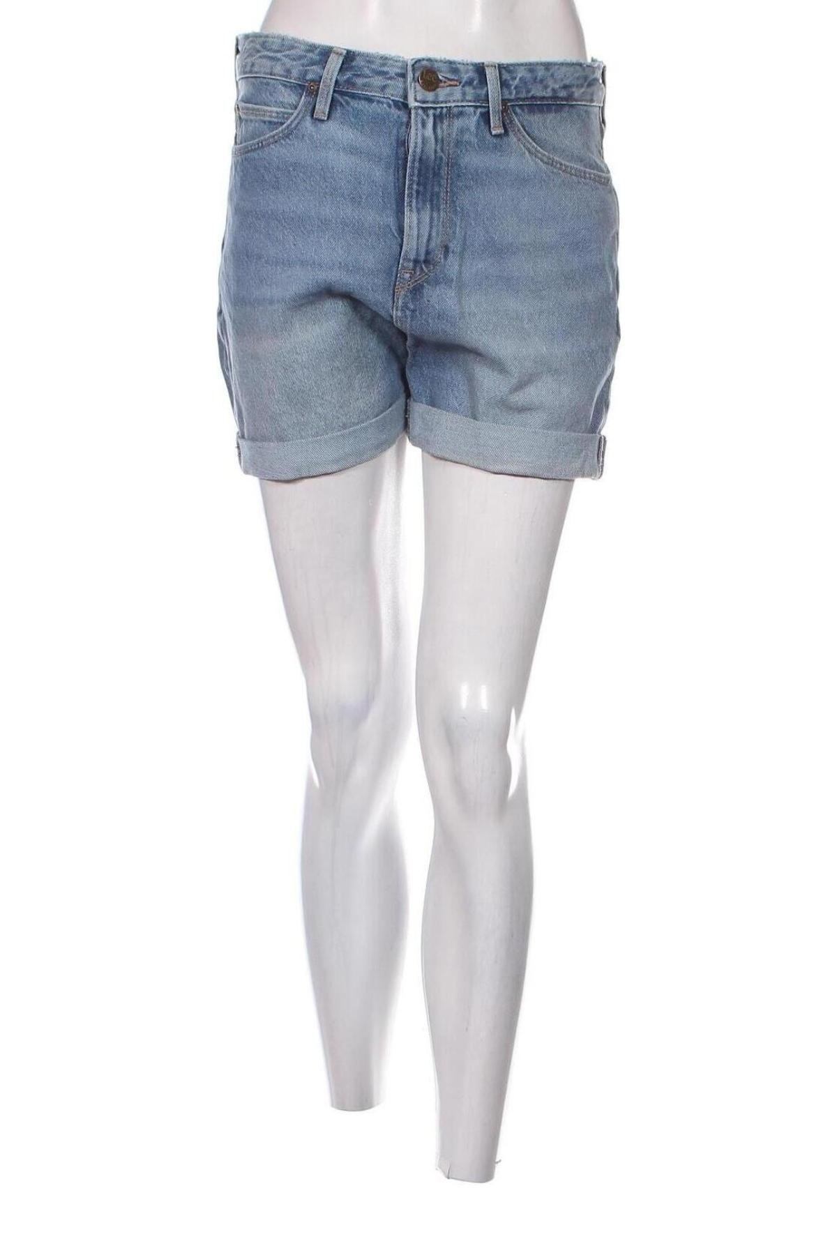 Pantaloni scurți de femei Lee, Mărime M, Culoare Albastru, Preț 172,76 Lei