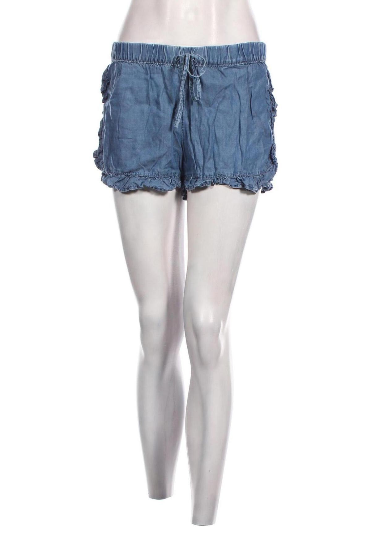 Γυναικείο κοντό παντελόνι Mango, Μέγεθος M, Χρώμα Μπλέ, Τιμή 5,84 €