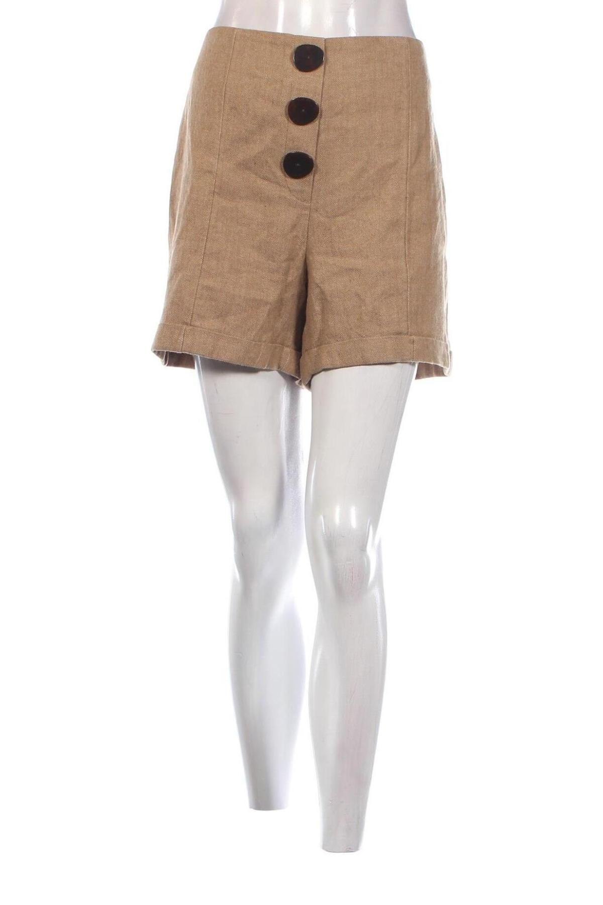 Damen Shorts Mango, Größe L, Farbe Beige, Preis € 10,23