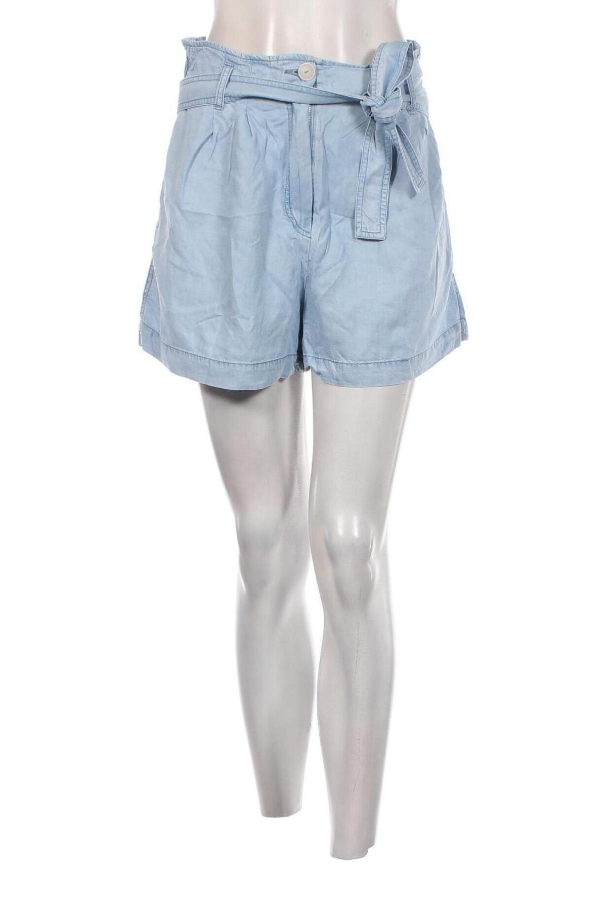 Γυναικείο κοντό παντελόνι Mango, Μέγεθος S, Χρώμα Μπλέ, Τιμή 6,14 €