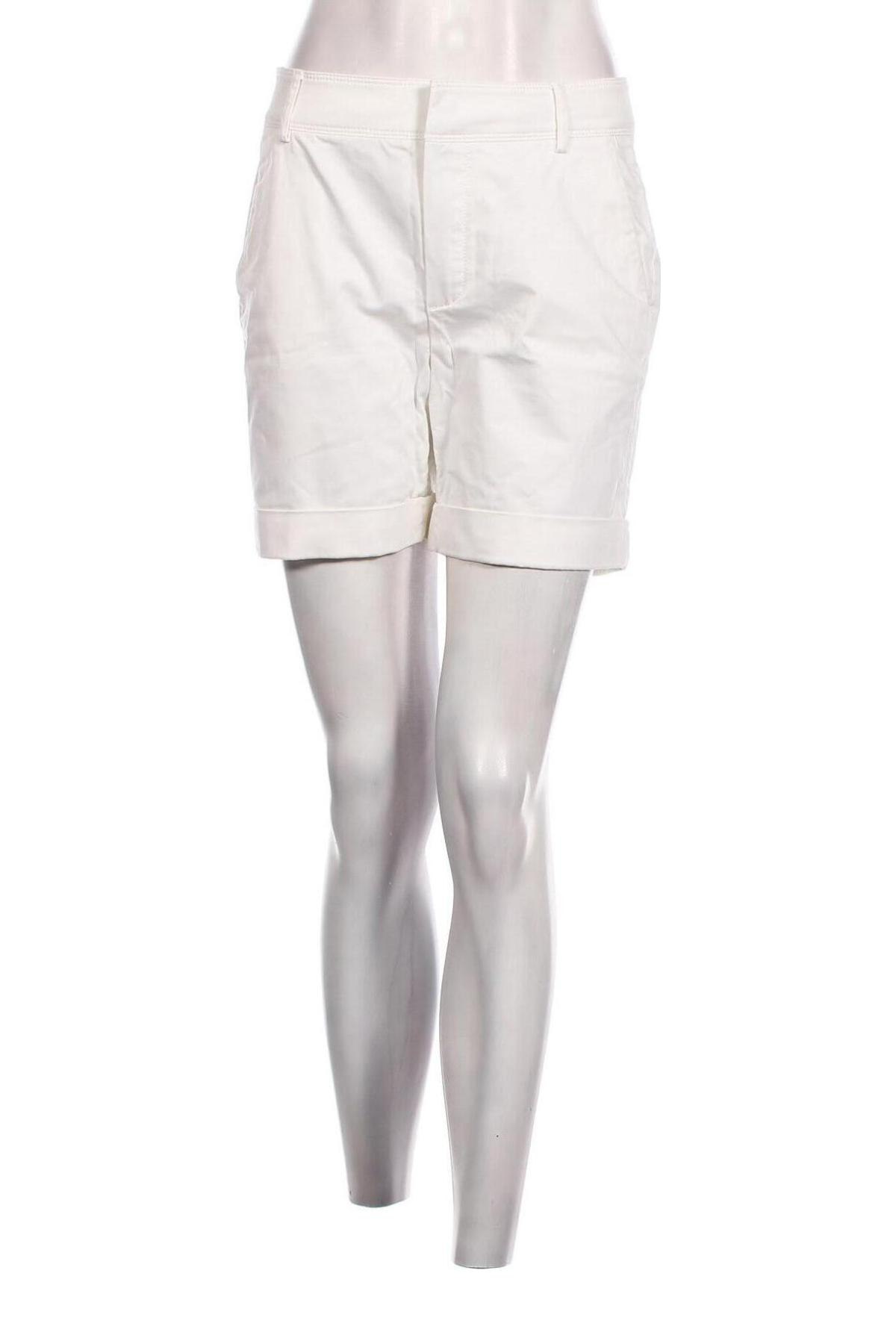 Γυναικείο κοντό παντελόνι Massimo Dutti, Μέγεθος S, Χρώμα Λευκό, Τιμή 24,46 €