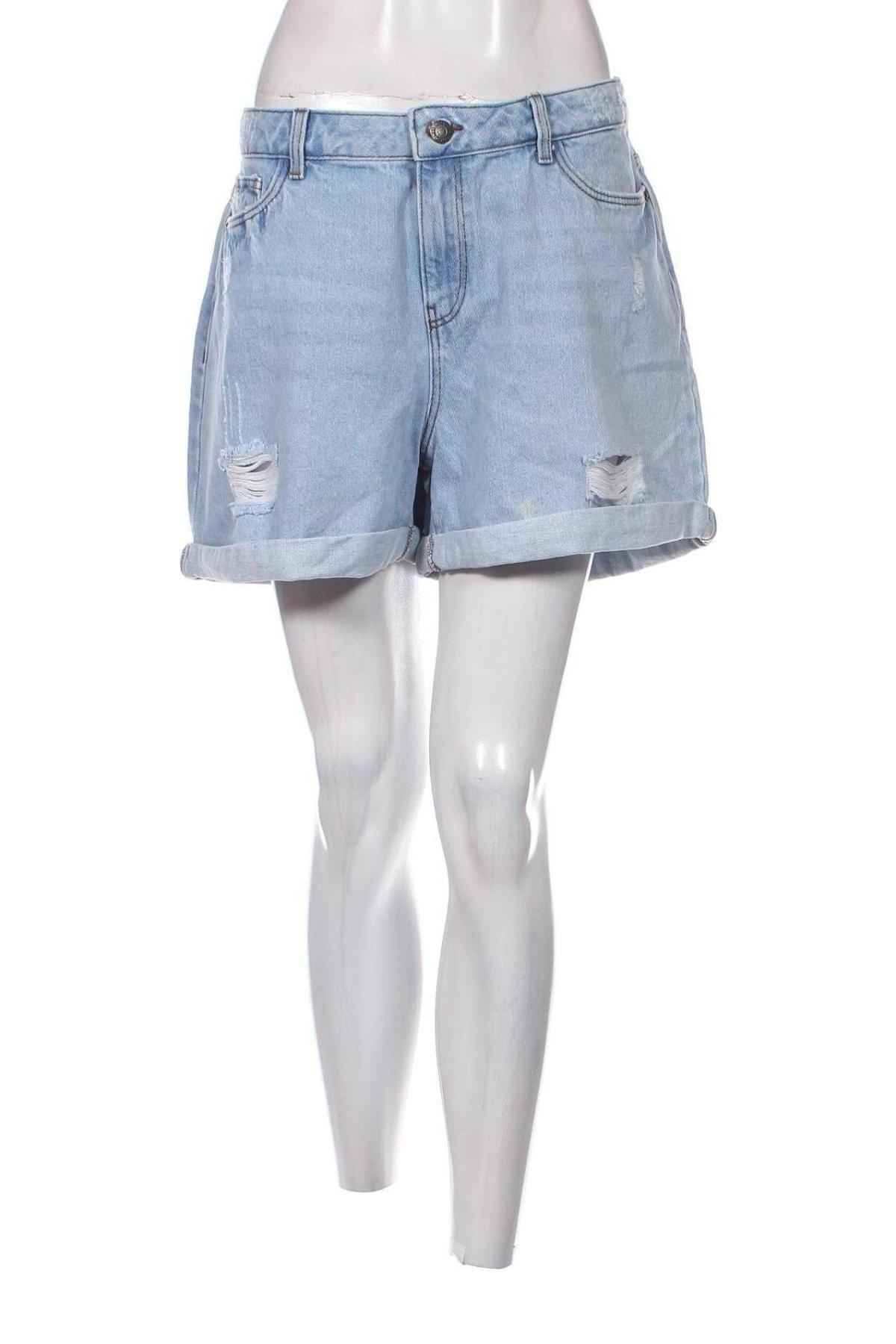 Γυναικείο κοντό παντελόνι Noisy May, Μέγεθος XL, Χρώμα Μπλέ, Τιμή 15,98 €