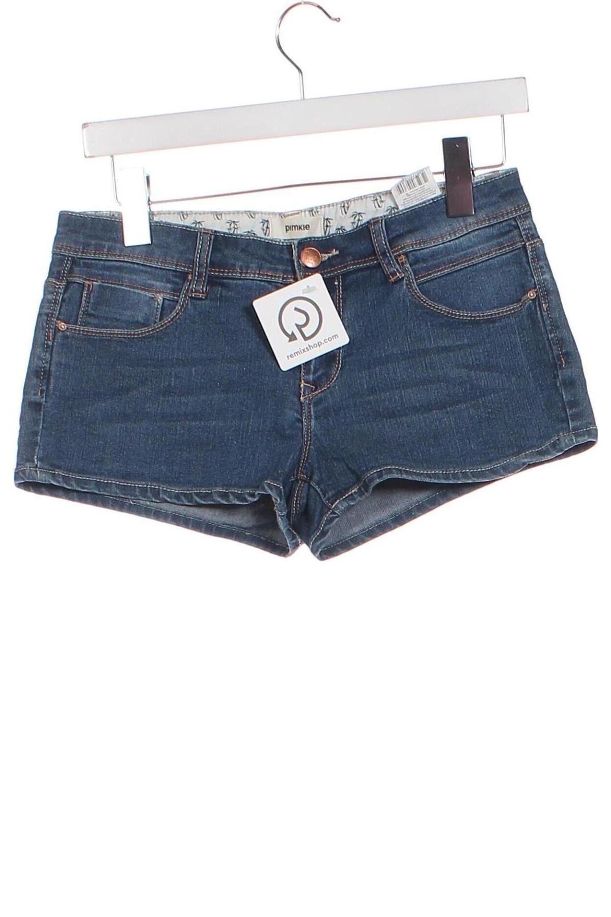 Pantaloni scurți de femei Pimkie, Mărime S, Culoare Albastru, Preț 21,88 Lei