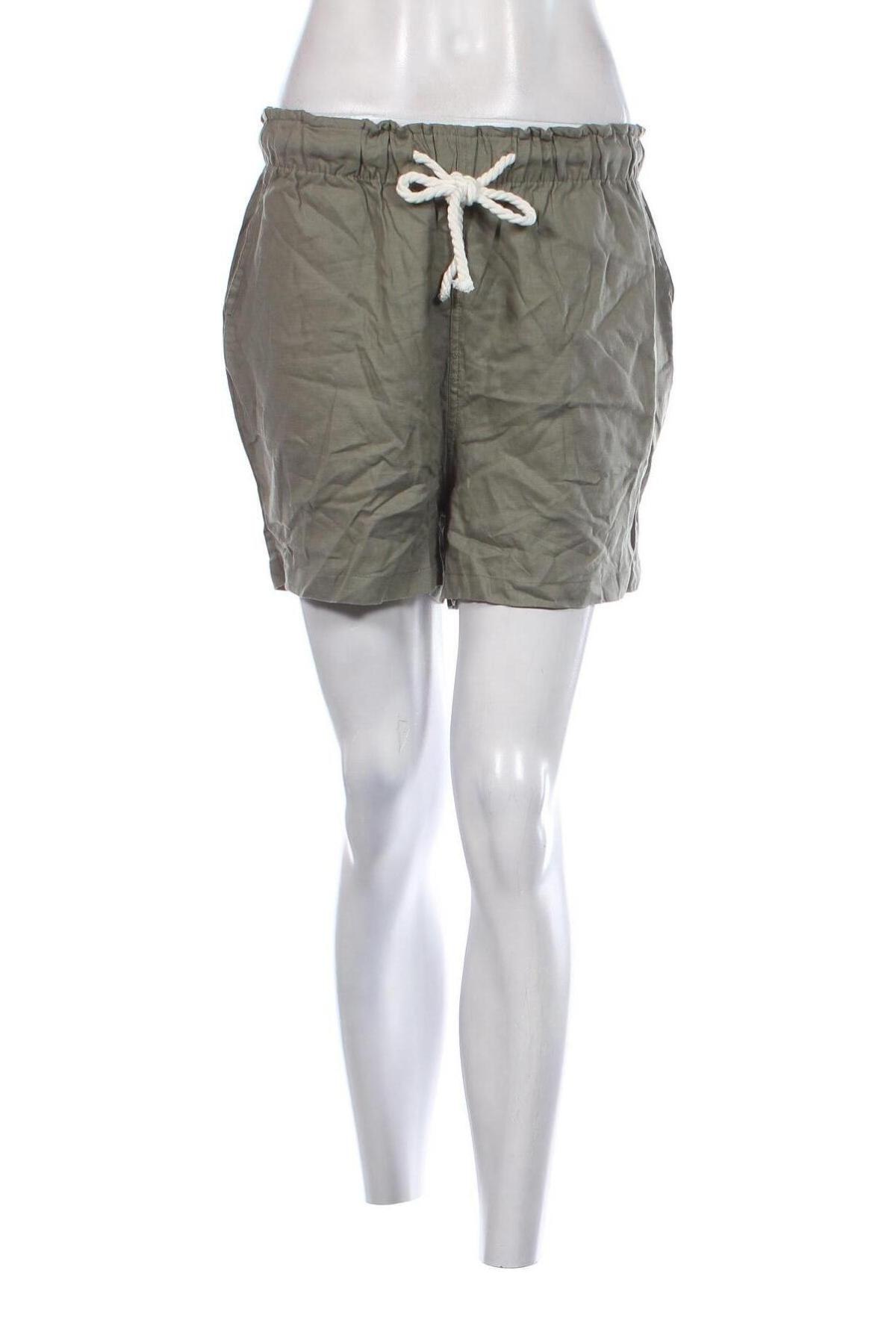 Pantaloni scurți de femei Takko Fashion, Mărime S, Culoare Verde, Preț 62,50 Lei