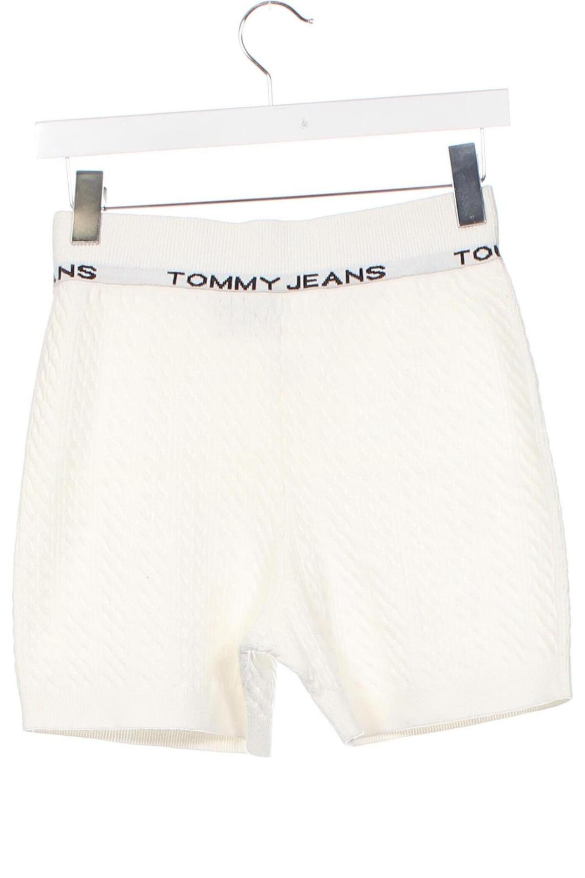 Damen Shorts Tommy Jeans, Größe S, Farbe Weiß, Preis 68,19 €