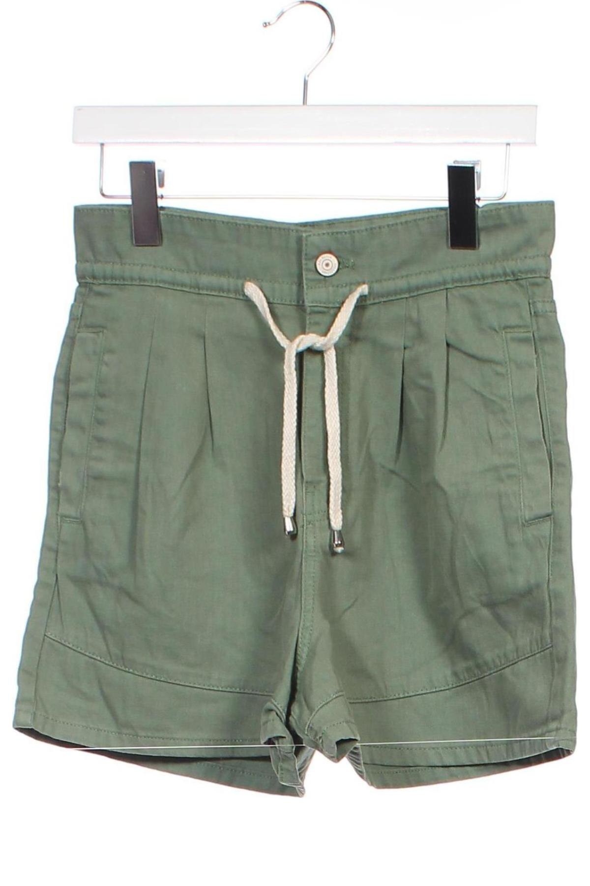 Damen Shorts Zara, Größe XS, Farbe Grün, Preis 6,99 €