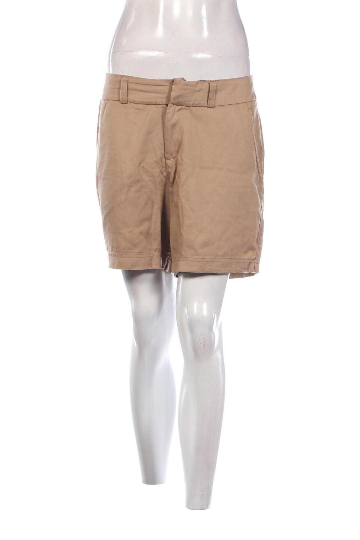 Γυναικείο κοντό παντελόνι Zara, Μέγεθος L, Χρώμα  Μπέζ, Τιμή 6,14 €