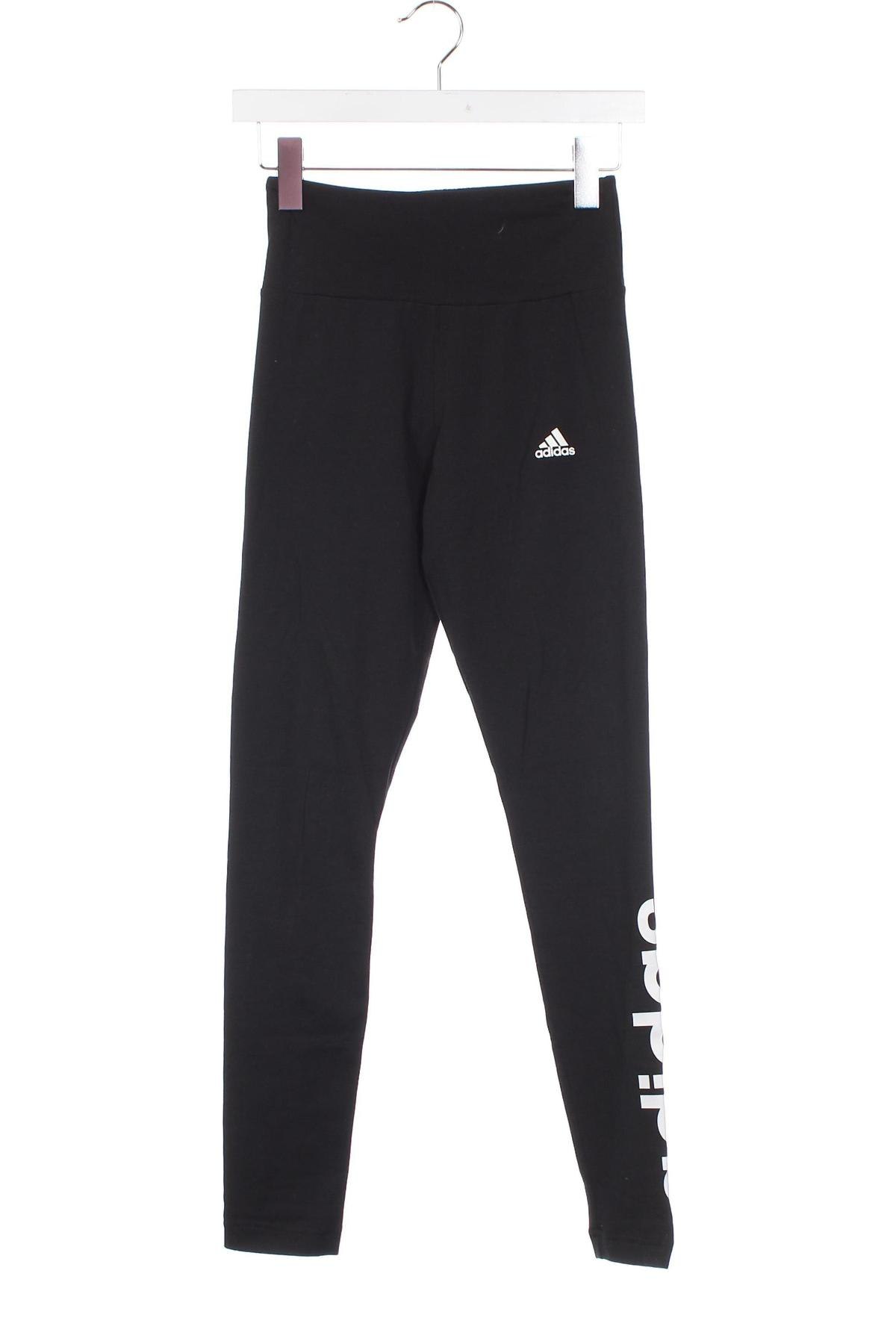 Γυναικείο κολάν Adidas, Μέγεθος XS, Χρώμα Μαύρο, Τιμή 19,85 €