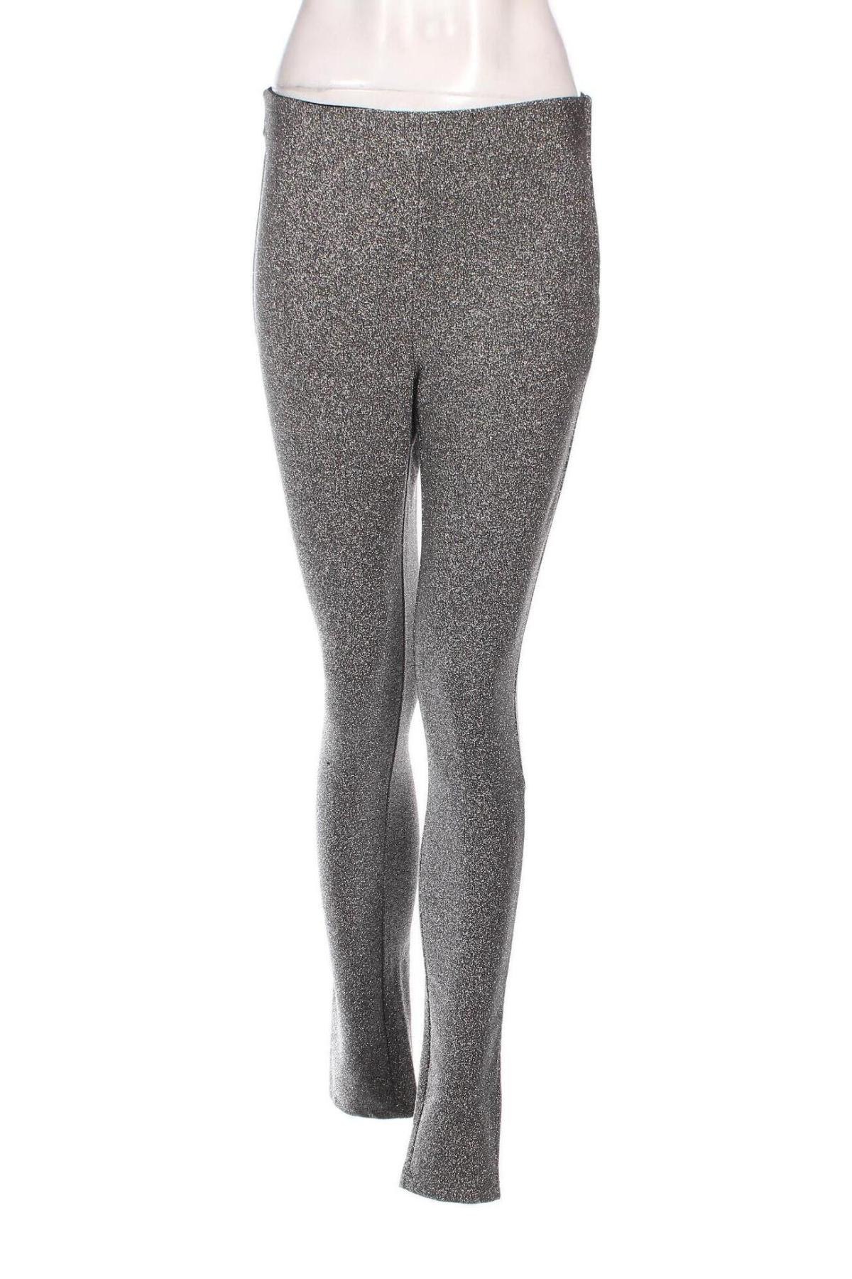 Damen Leggings H&M Divided, Größe M, Farbe Silber, Preis € 6,70