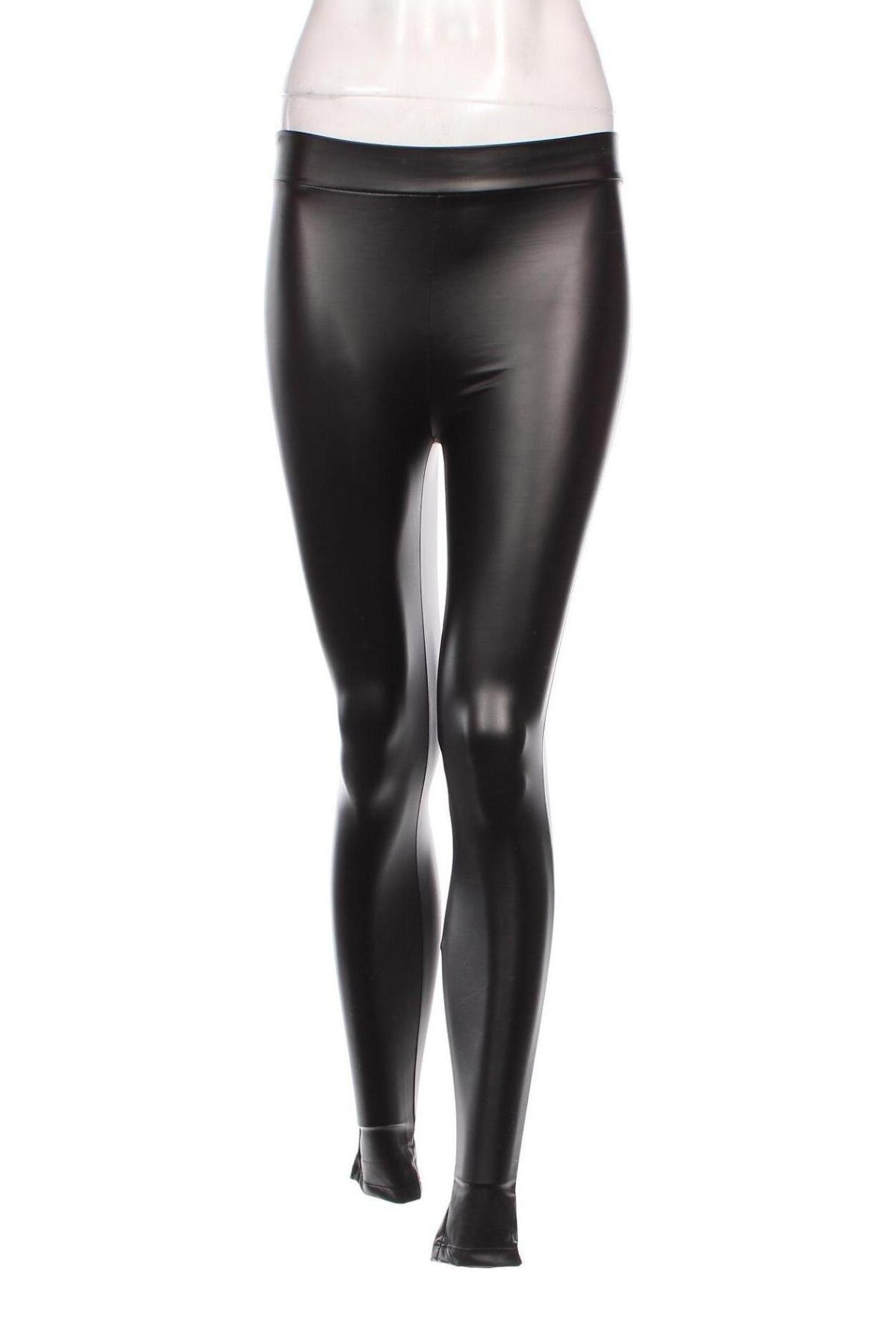Damen Leggings Pull&Bear, Größe M, Farbe Schwarz, Preis 10,82 €
