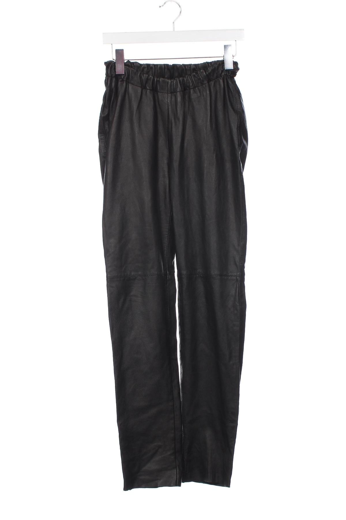 Pantaloni de piele pentru damă Ane Mone, Mărime M, Culoare Negru, Preț 219,28 Lei