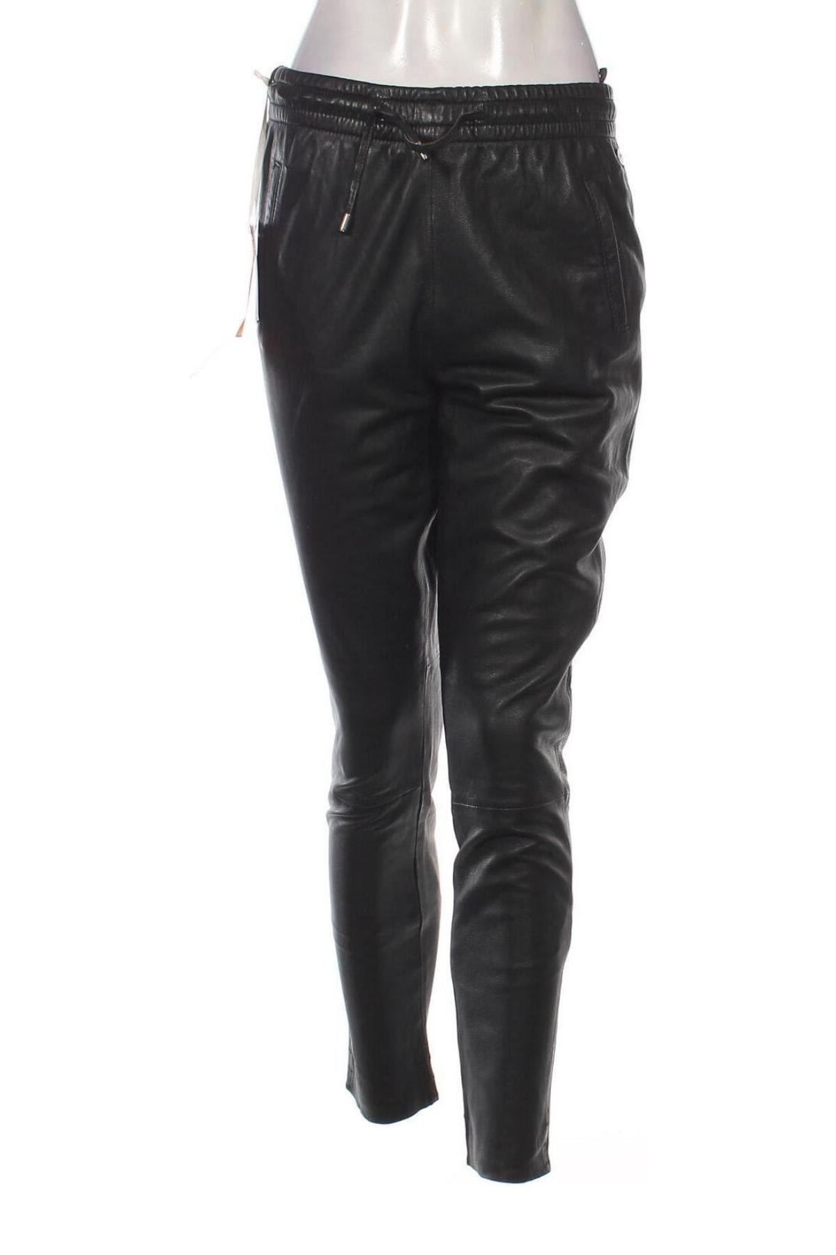 Γυναικείο παντελόνι δερμάτινο Gipsy, Μέγεθος S, Χρώμα Μαύρο, Τιμή 99,51 €
