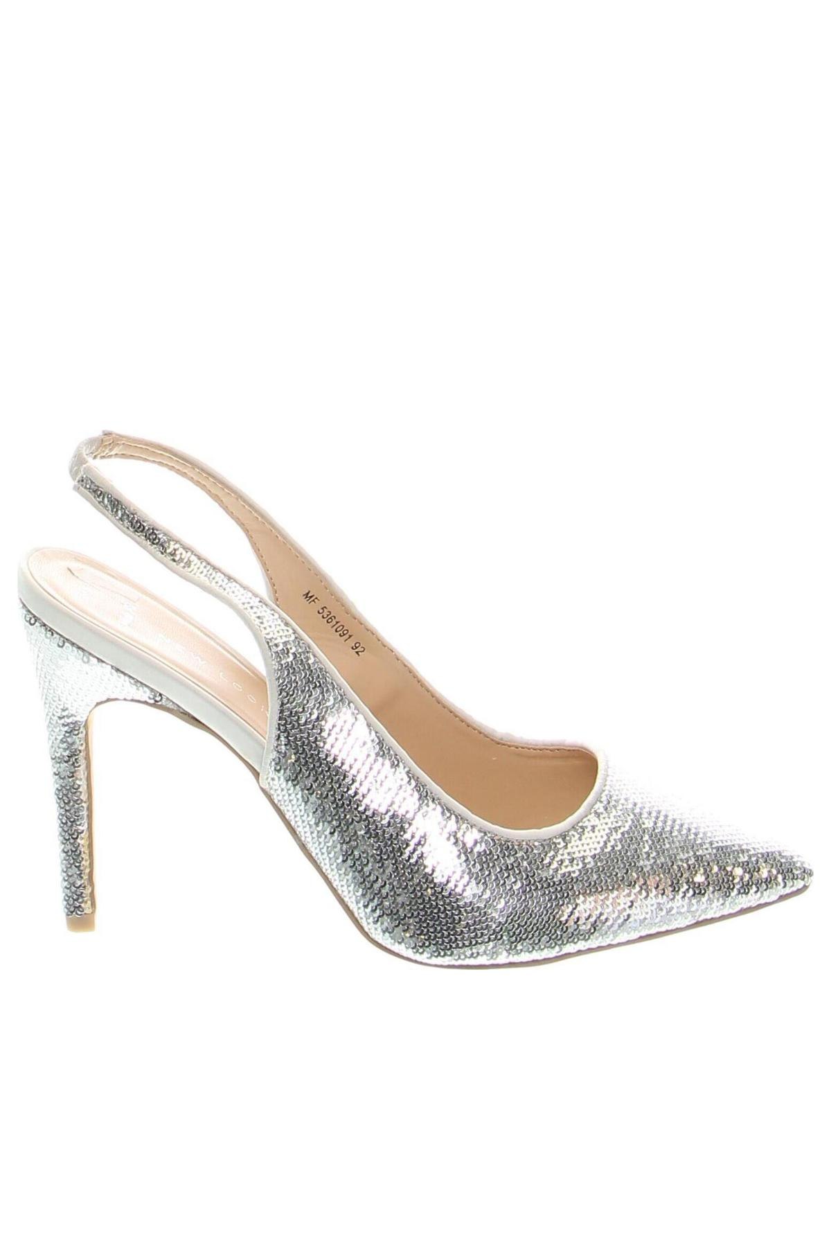 Damenschuhe New Look, Größe 39, Farbe Silber, Preis 13,20 €