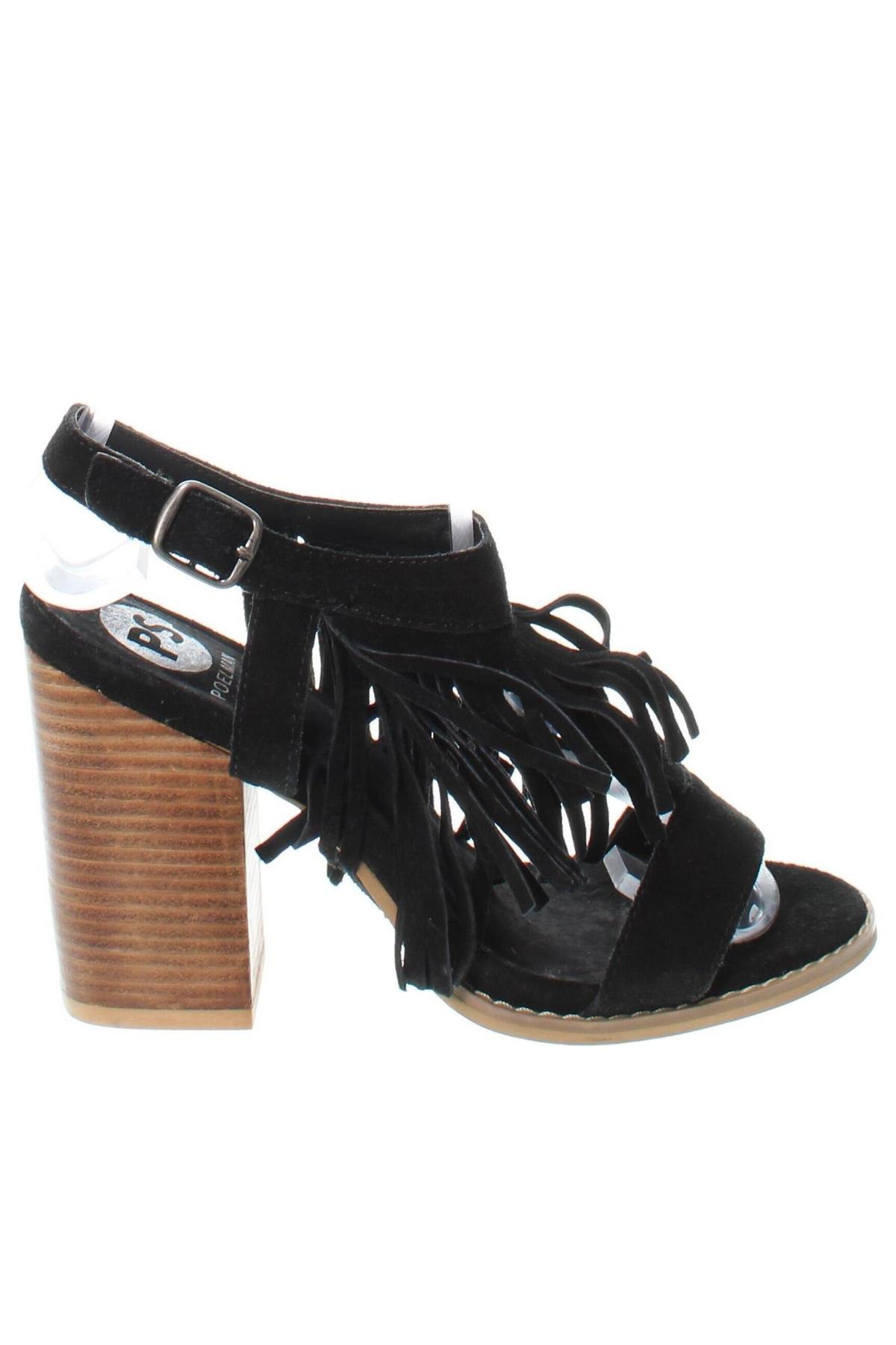 Дамски обувки Poelman, Размер 36, Цвят Черен, Цена 40,31 лв.