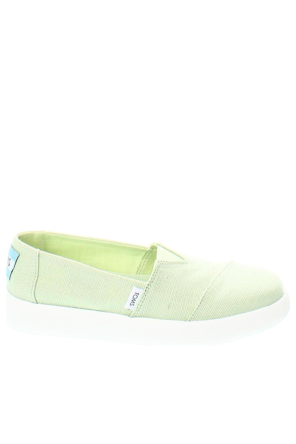 Дамски обувки Toms, Размер 36, Цвят Зелен, Цена 37,80 лв.